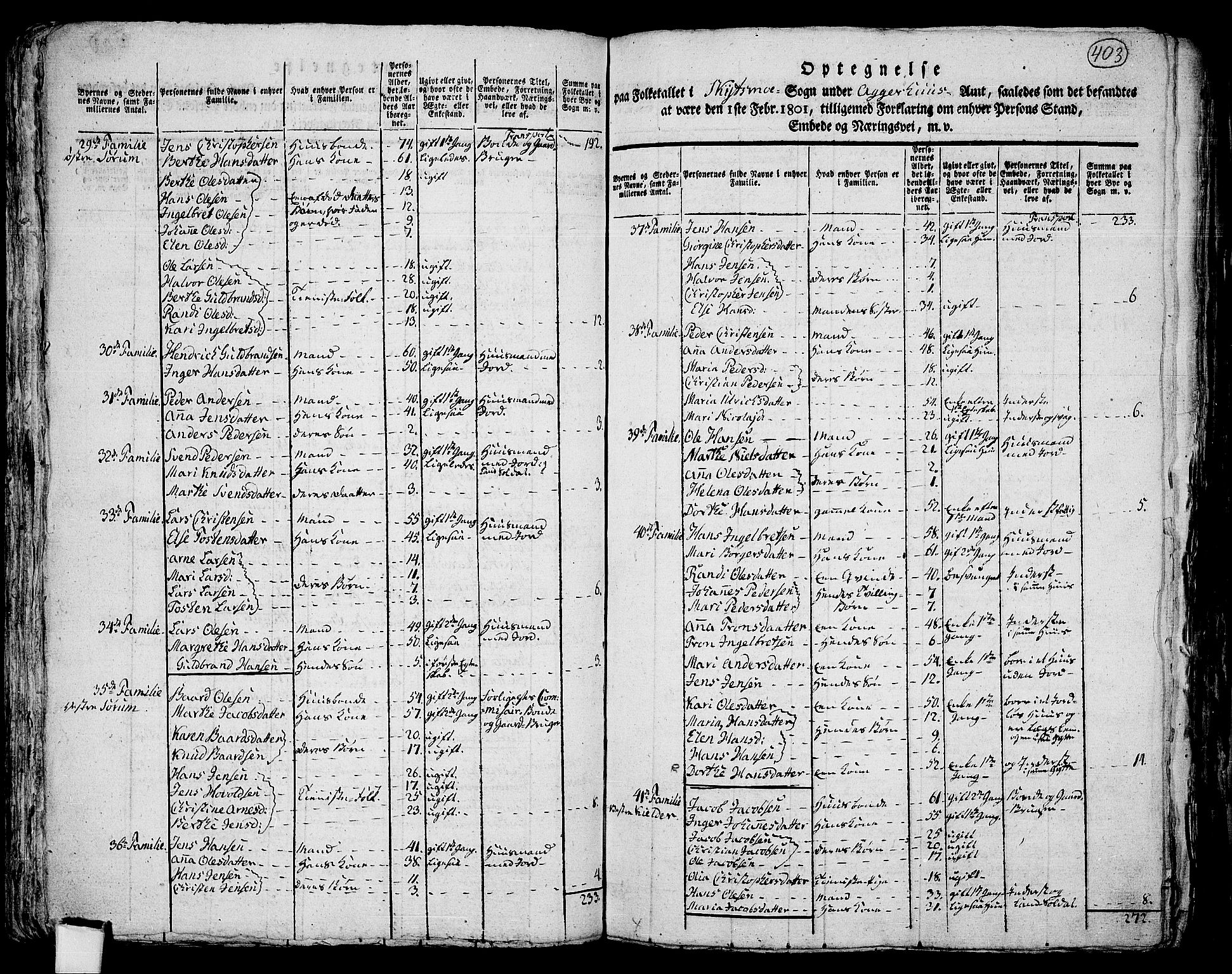 RA, 1801 census for 0231P Skedsmo, 1801, p. 402b-403a