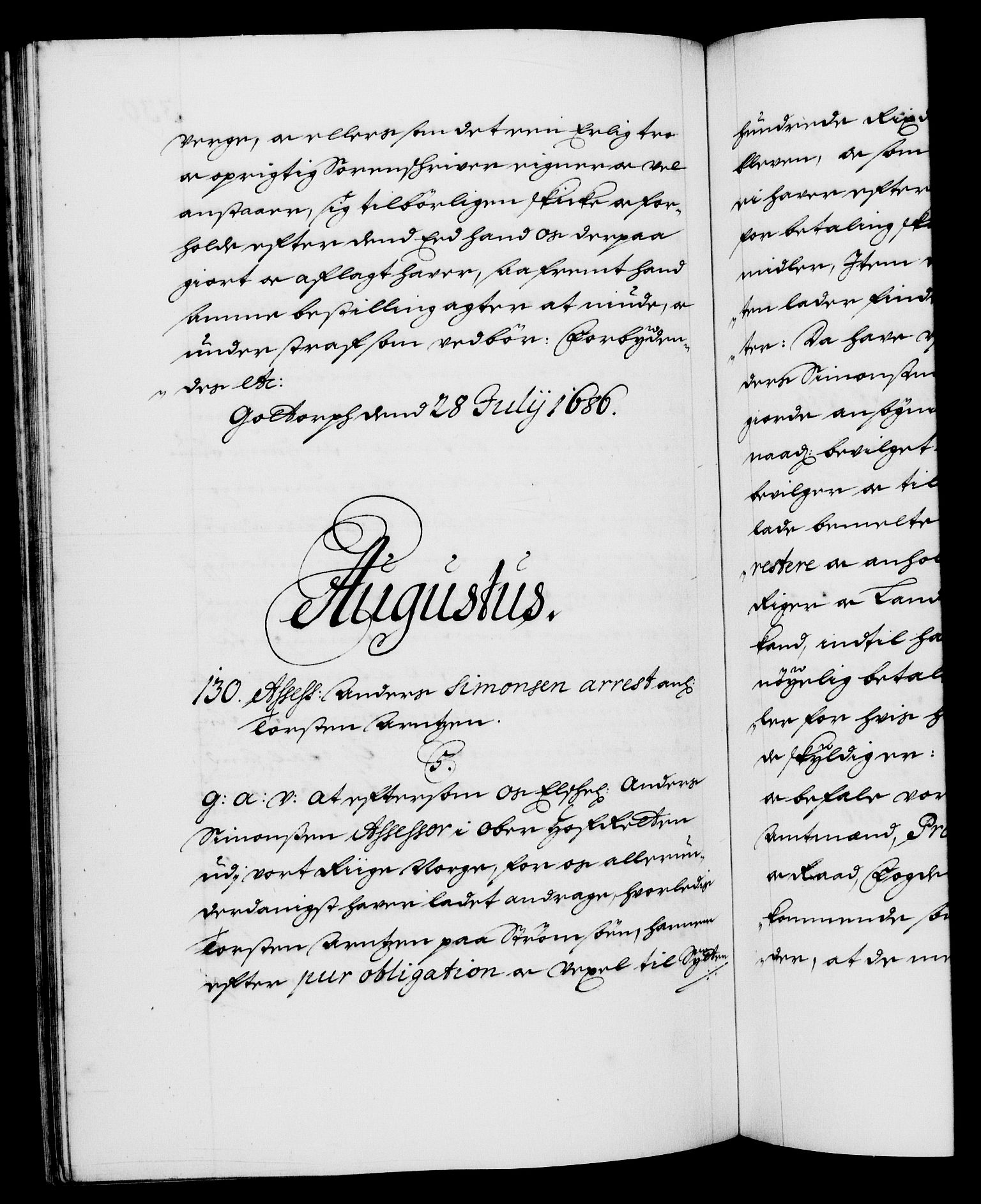 Danske Kanselli 1572-1799, AV/RA-EA-3023/F/Fc/Fca/Fcaa/L0014: Norske registre (mikrofilm), 1685-1687, p. 339b