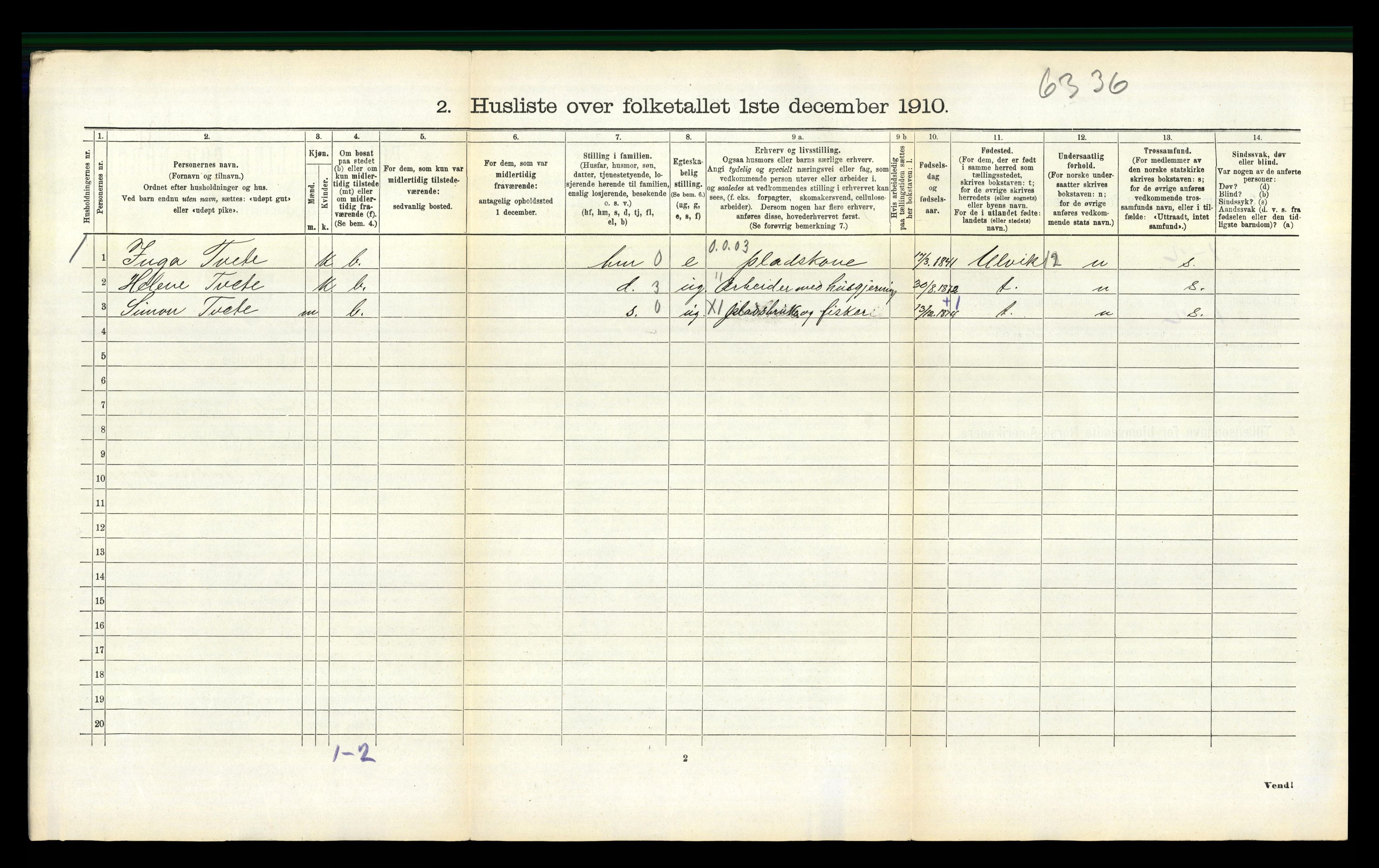 RA, 1910 census for Valsøyfjord, 1910, p. 214