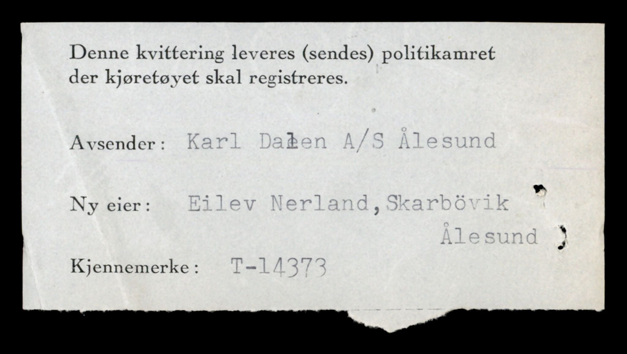 Møre og Romsdal vegkontor - Ålesund trafikkstasjon, AV/SAT-A-4099/F/Fe/L0045: Registreringskort for kjøretøy T 14320 - T 14444, 1927-1998, p. 1436