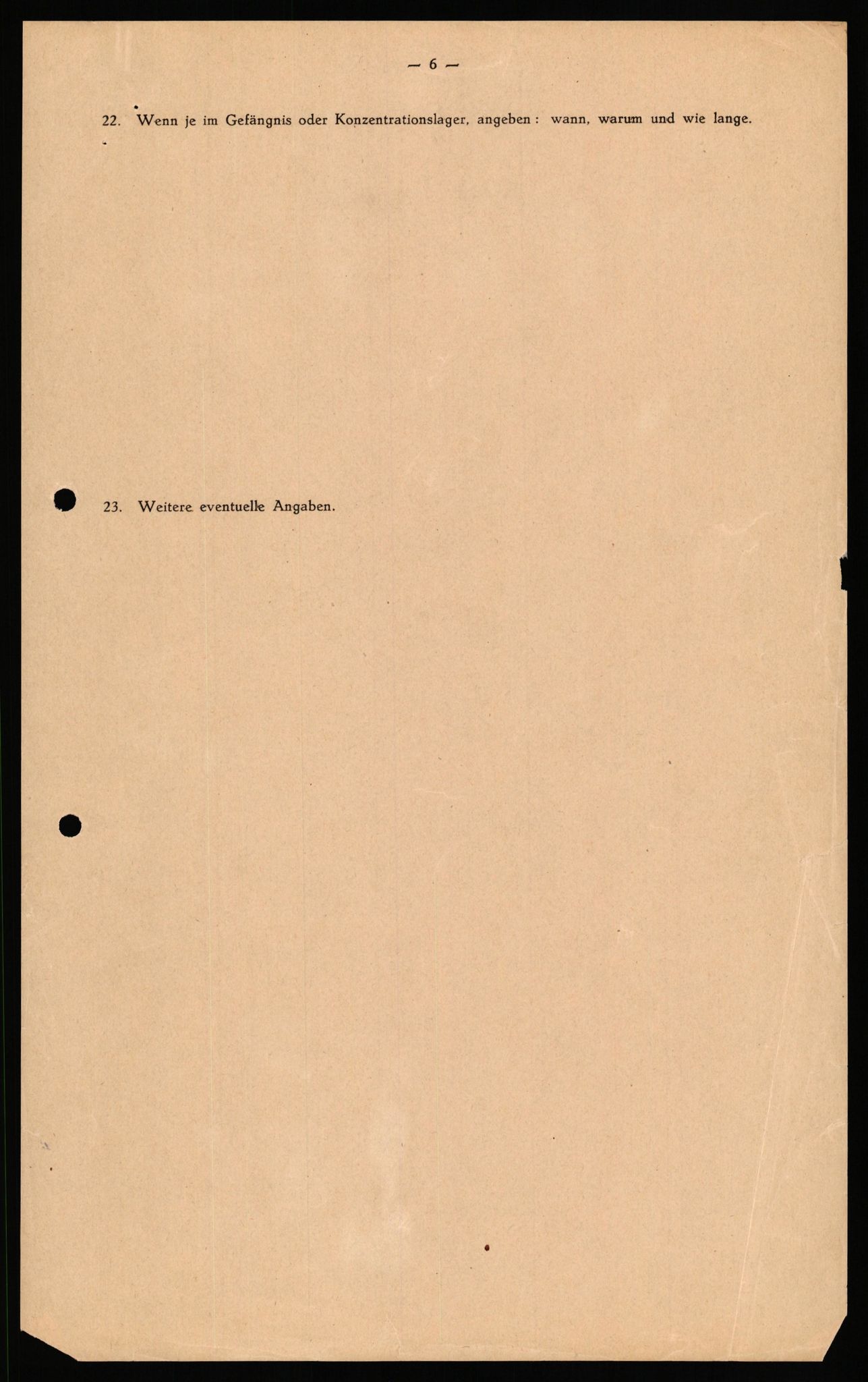 Forsvaret, Forsvarets overkommando II, AV/RA-RAFA-3915/D/Db/L0037: CI Questionaires. Tyske okkupasjonsstyrker i Norge. Tyskere., 1945-1946, p. 438