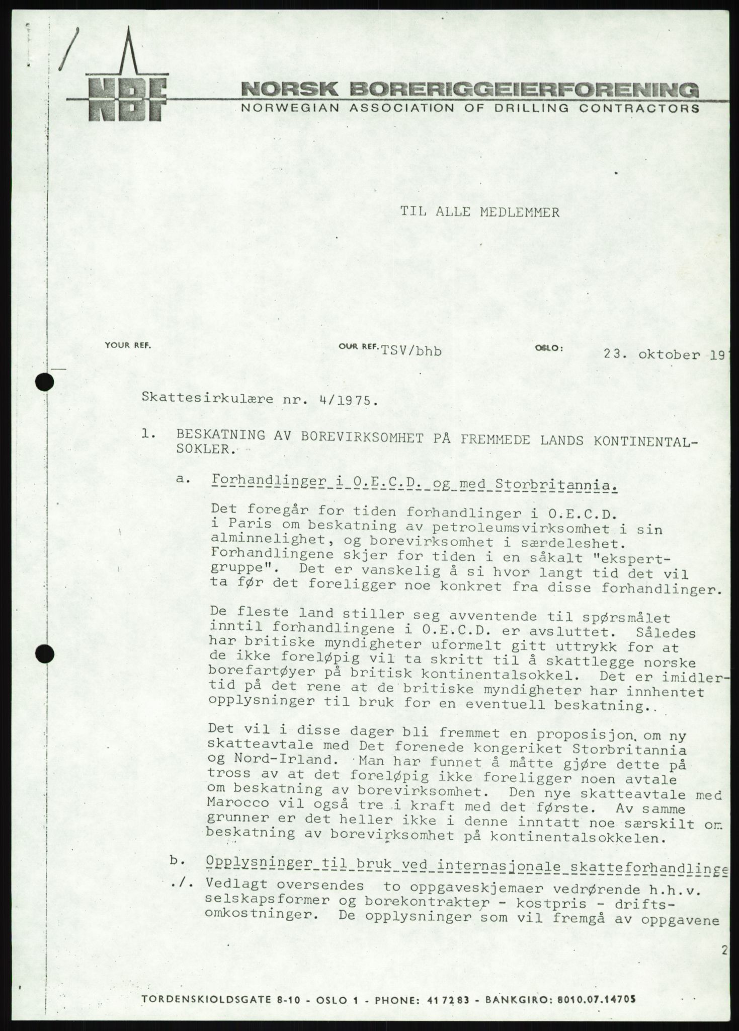 Pa 1503 - Stavanger Drilling AS, AV/SAST-A-101906/D/L0006: Korrespondanse og saksdokumenter, 1974-1984, p. 525