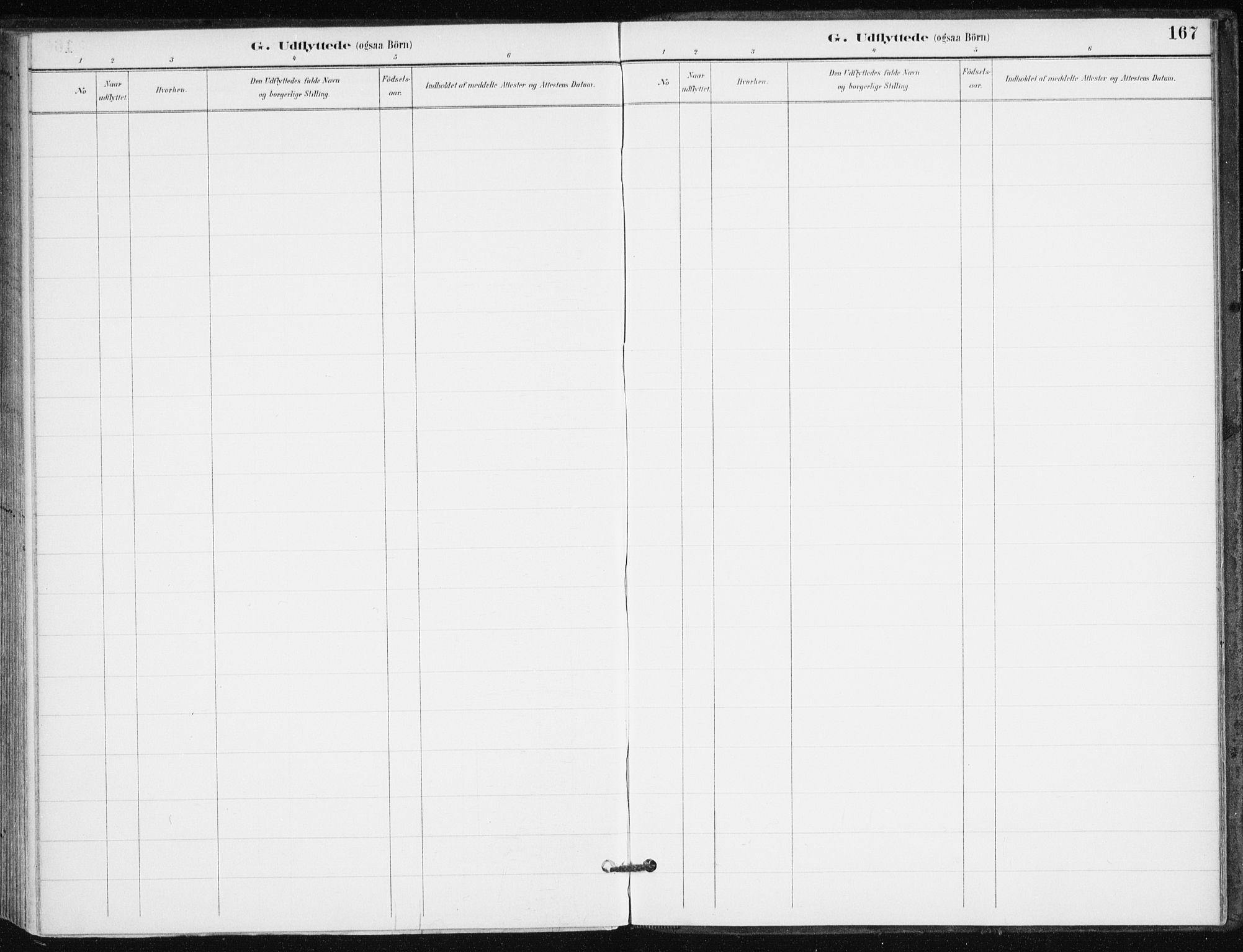 Salangen sokneprestembete, AV/SATØ-S-1324/H/Ha/L0001kirke: Parish register (official) no. 1, 1893-1911, p. 167