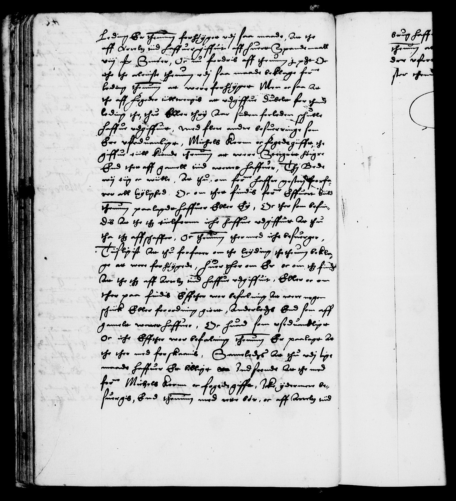 Danske Kanselli 1572-1799, AV/RA-EA-3023/F/Fc/Fca/Fcab/L0001: Norske tegnelser (mikrofilm), 1572-1588, p. 42b