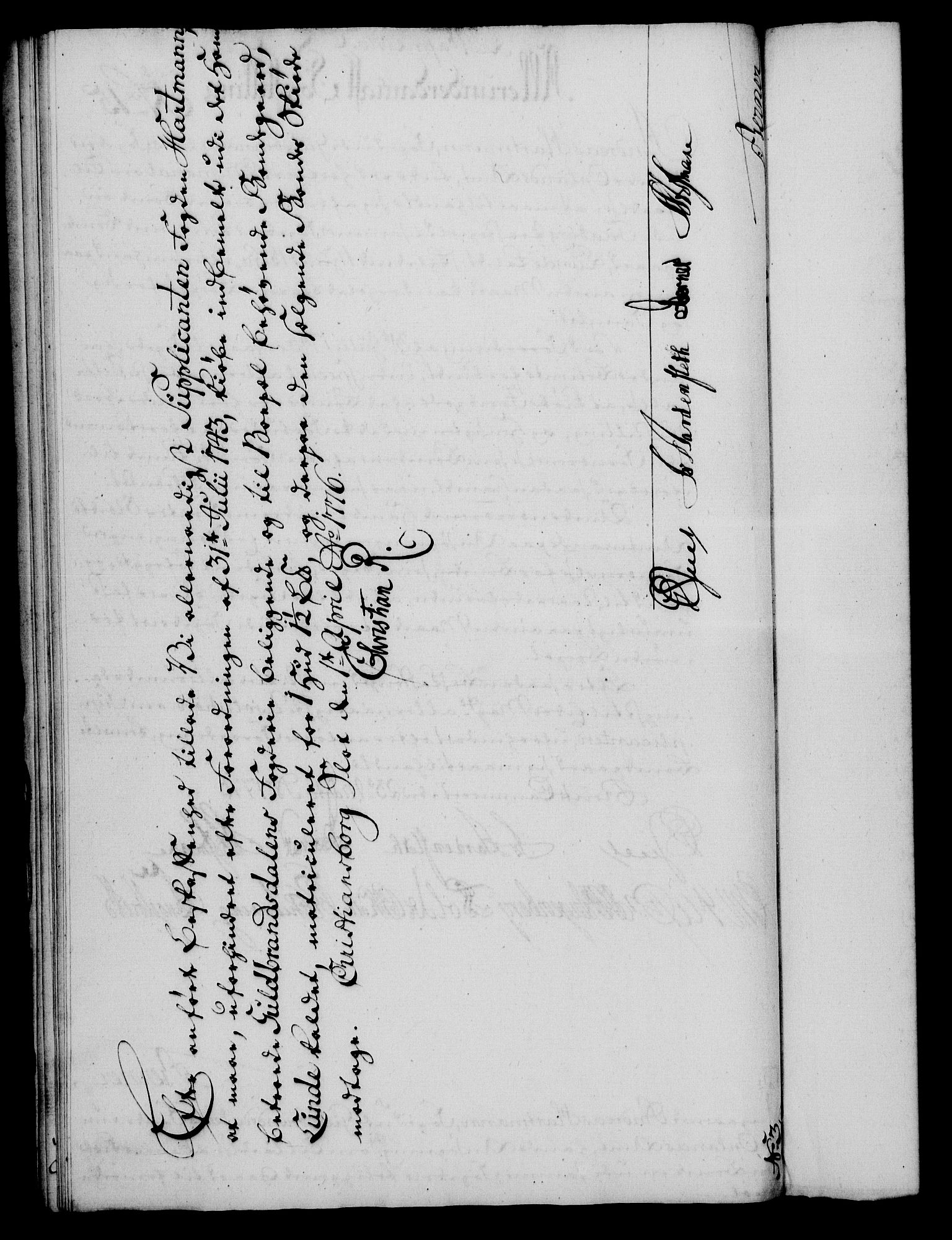 Rentekammeret, Kammerkanselliet, RA/EA-3111/G/Gf/Gfa/L0058: Norsk relasjons- og resolusjonsprotokoll (merket RK 52.58), 1776, p. 88