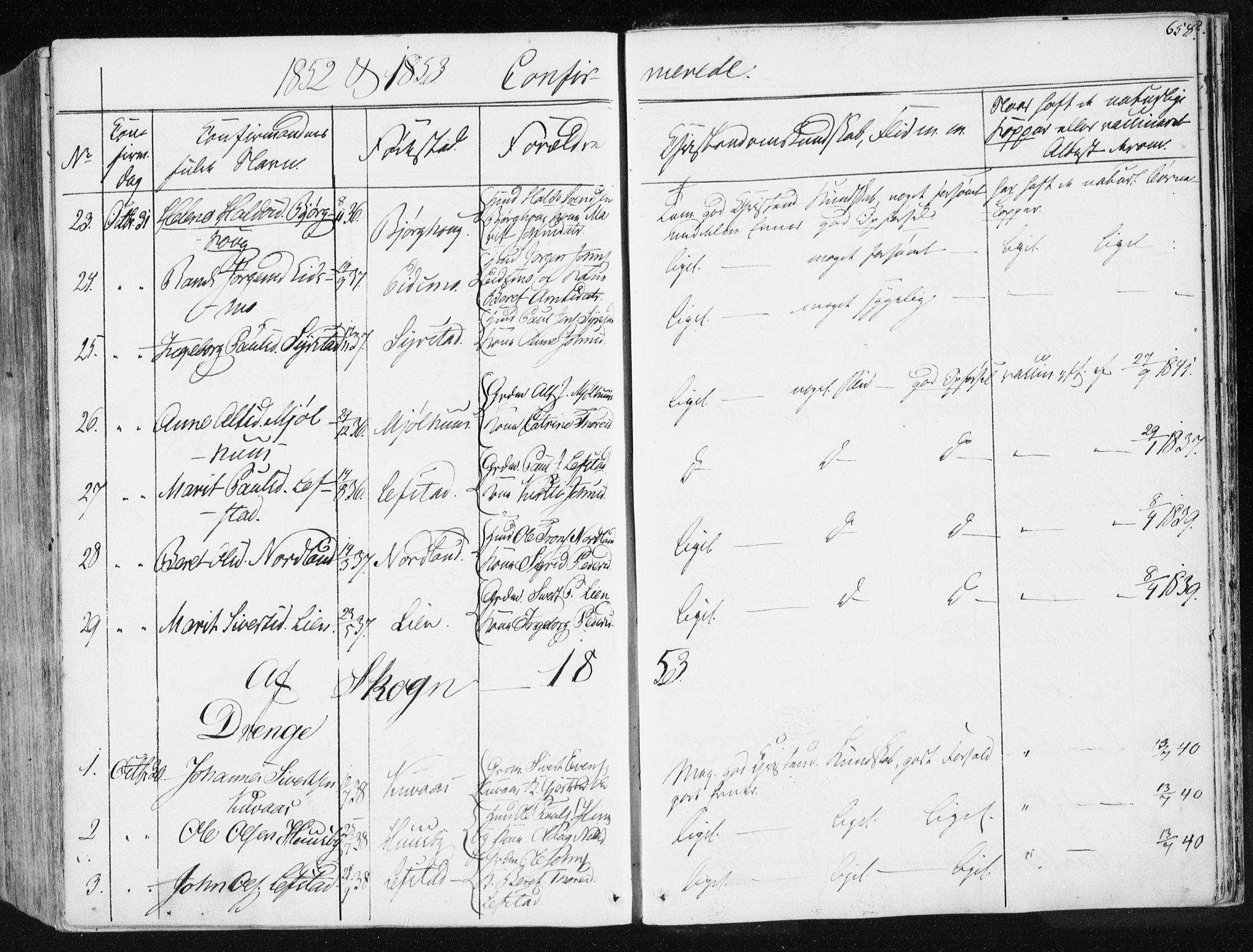 Ministerialprotokoller, klokkerbøker og fødselsregistre - Sør-Trøndelag, SAT/A-1456/665/L0771: Parish register (official) no. 665A06, 1830-1856, p. 658