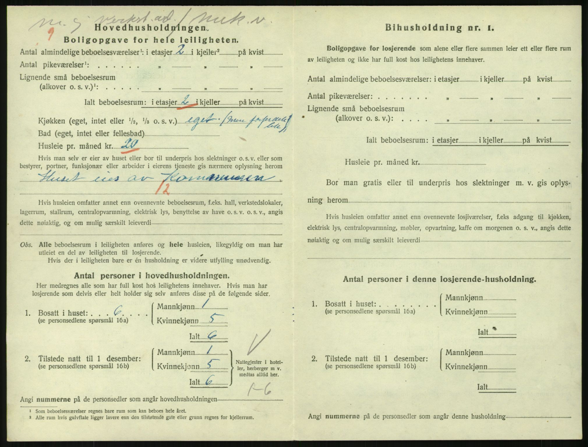 SAKO, 1920 census for Larvik, 1920, p. 8567