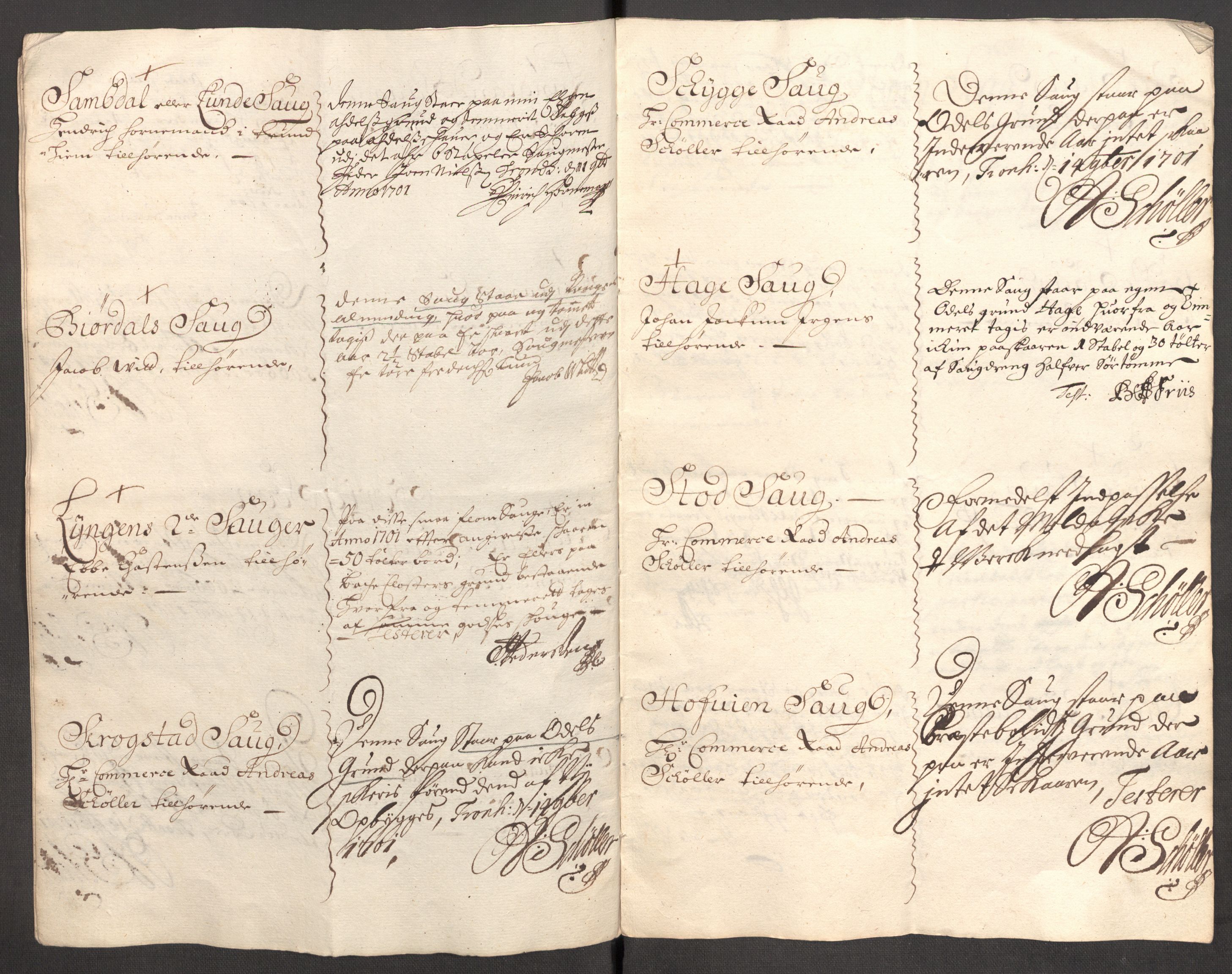 Rentekammeret inntil 1814, Reviderte regnskaper, Fogderegnskap, AV/RA-EA-4092/R60/L3951: Fogderegnskap Orkdal og Gauldal, 1701, p. 217