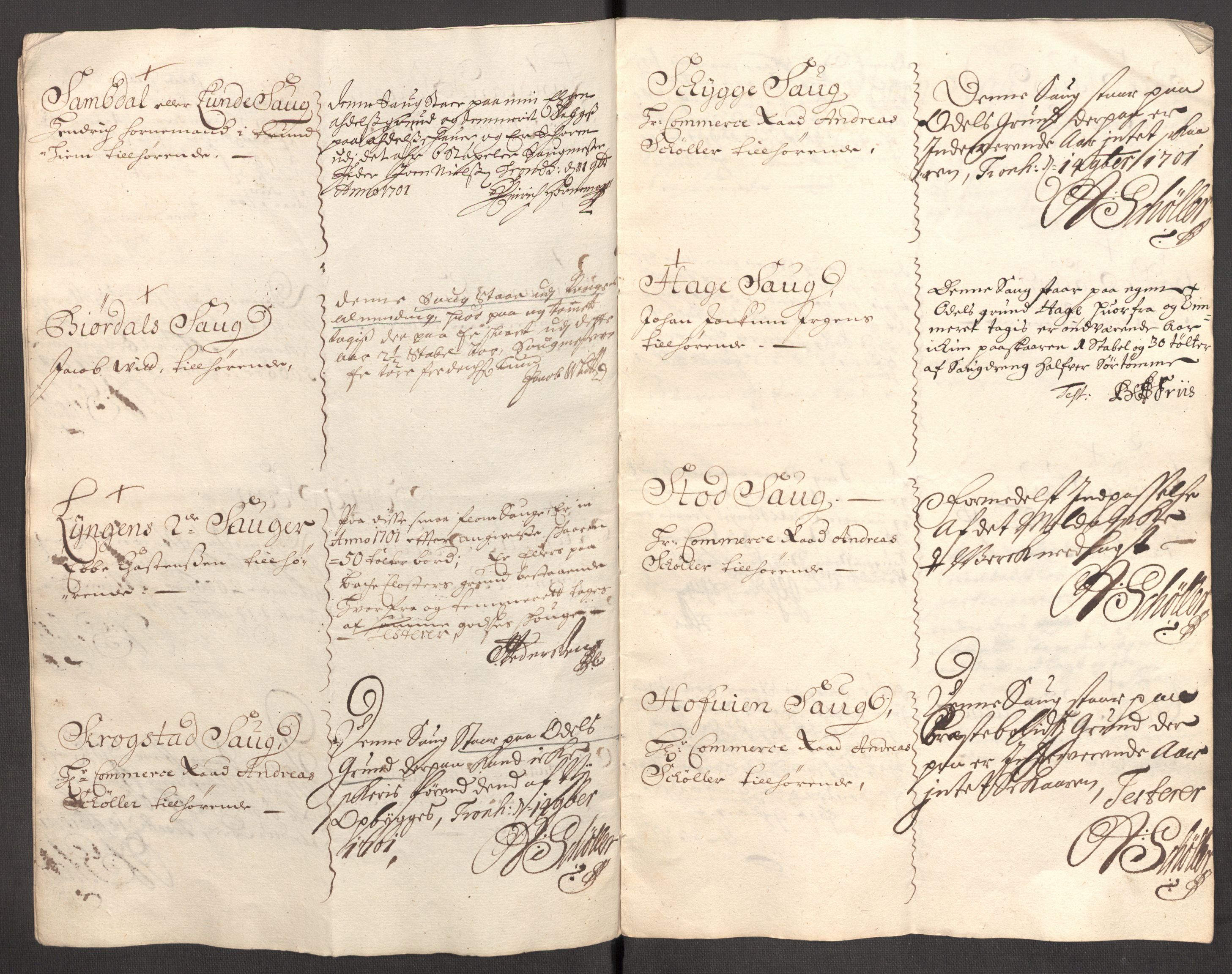 Rentekammeret inntil 1814, Reviderte regnskaper, Fogderegnskap, RA/EA-4092/R60/L3951: Fogderegnskap Orkdal og Gauldal, 1701, p. 217