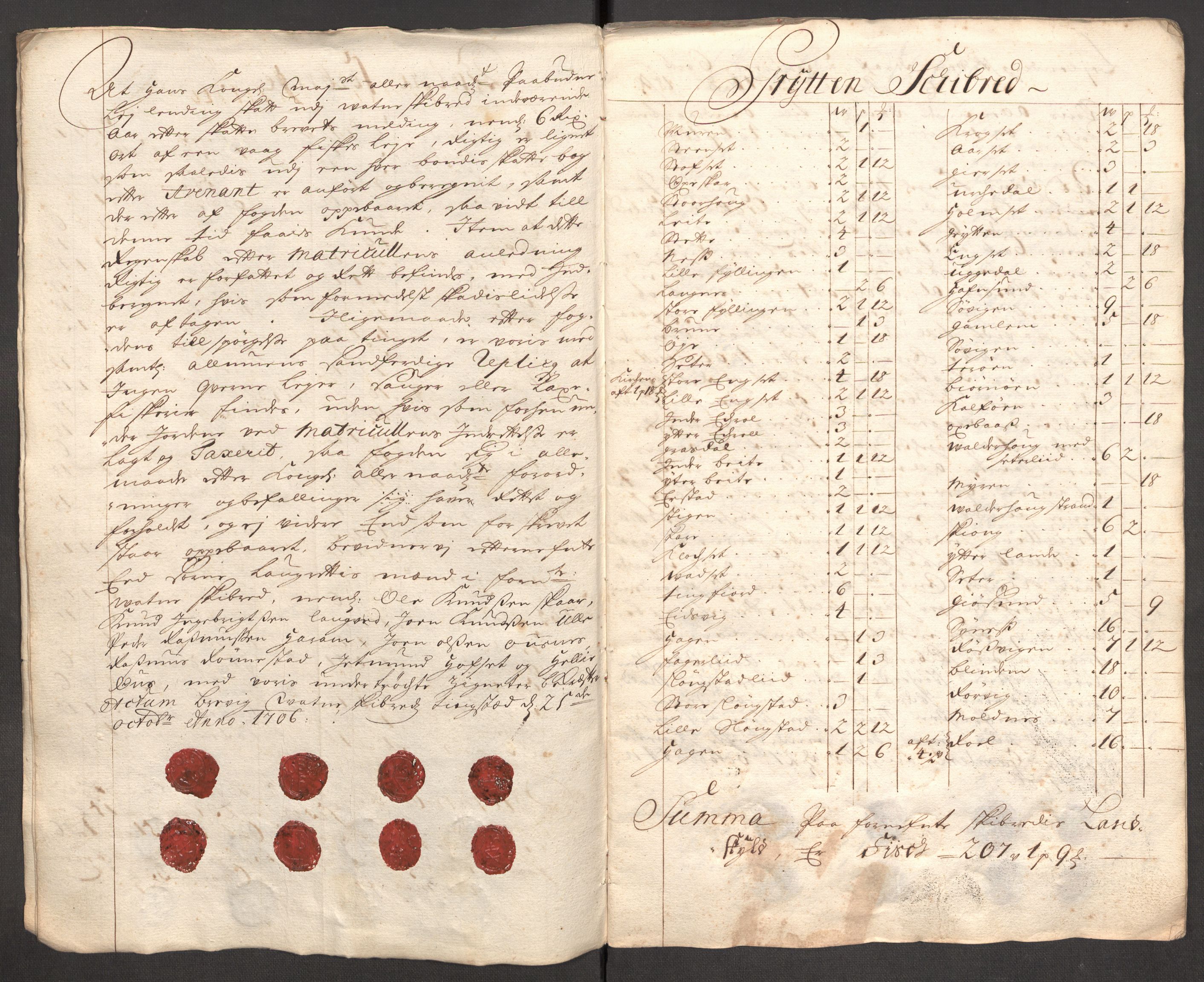 Rentekammeret inntil 1814, Reviderte regnskaper, Fogderegnskap, AV/RA-EA-4092/R54/L3561: Fogderegnskap Sunnmøre, 1706-1707, p. 19