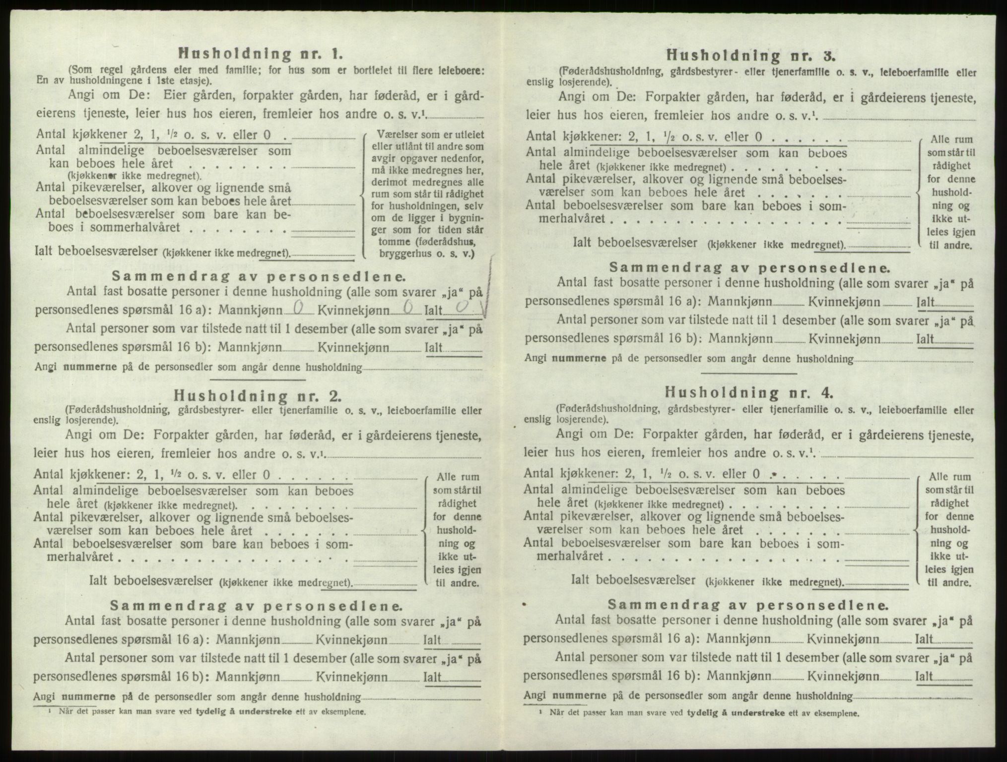 SAO, 1920 census for Hvaler, 1920, p. 834