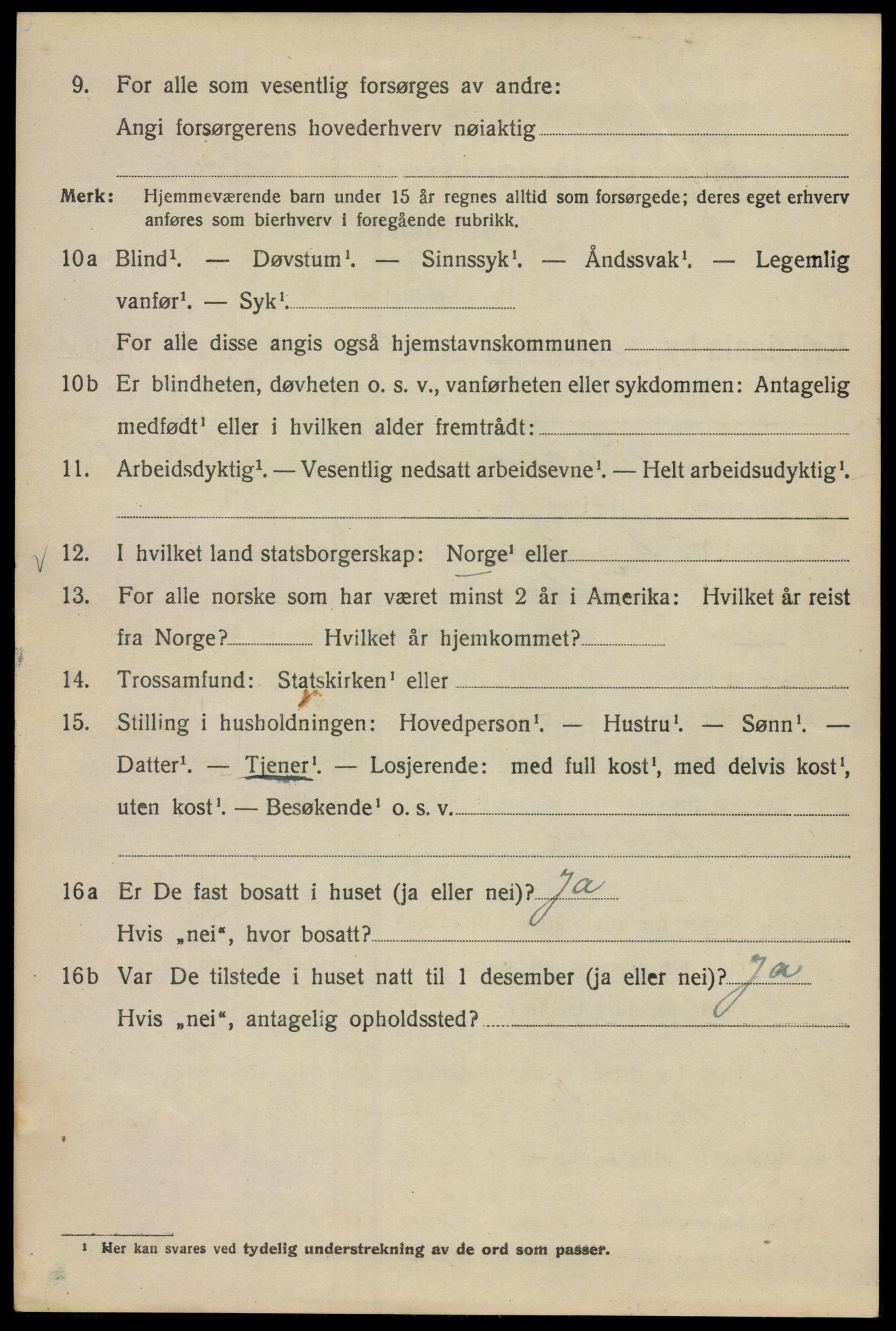 SAO, 1920 census for Kristiania, 1920, p. 158660