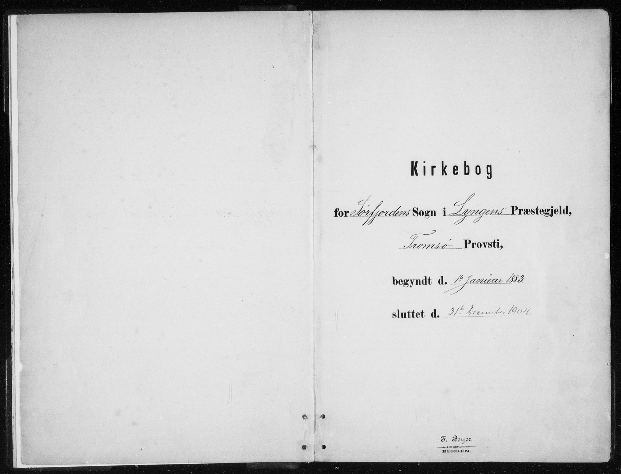 Lyngen sokneprestembete, AV/SATØ-S-1289/H/He/Hea/L0010kirke: Parish register (official) no. 10, 1883-1904