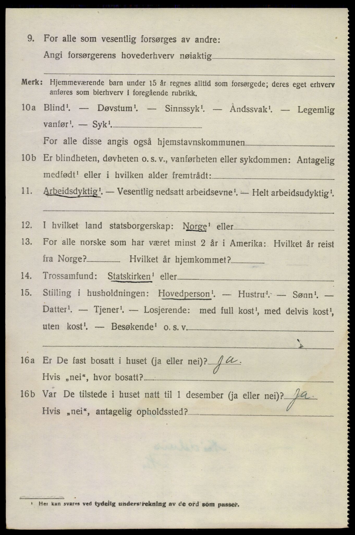 SAKO, 1920 census for Stokke, 1920, p. 11183