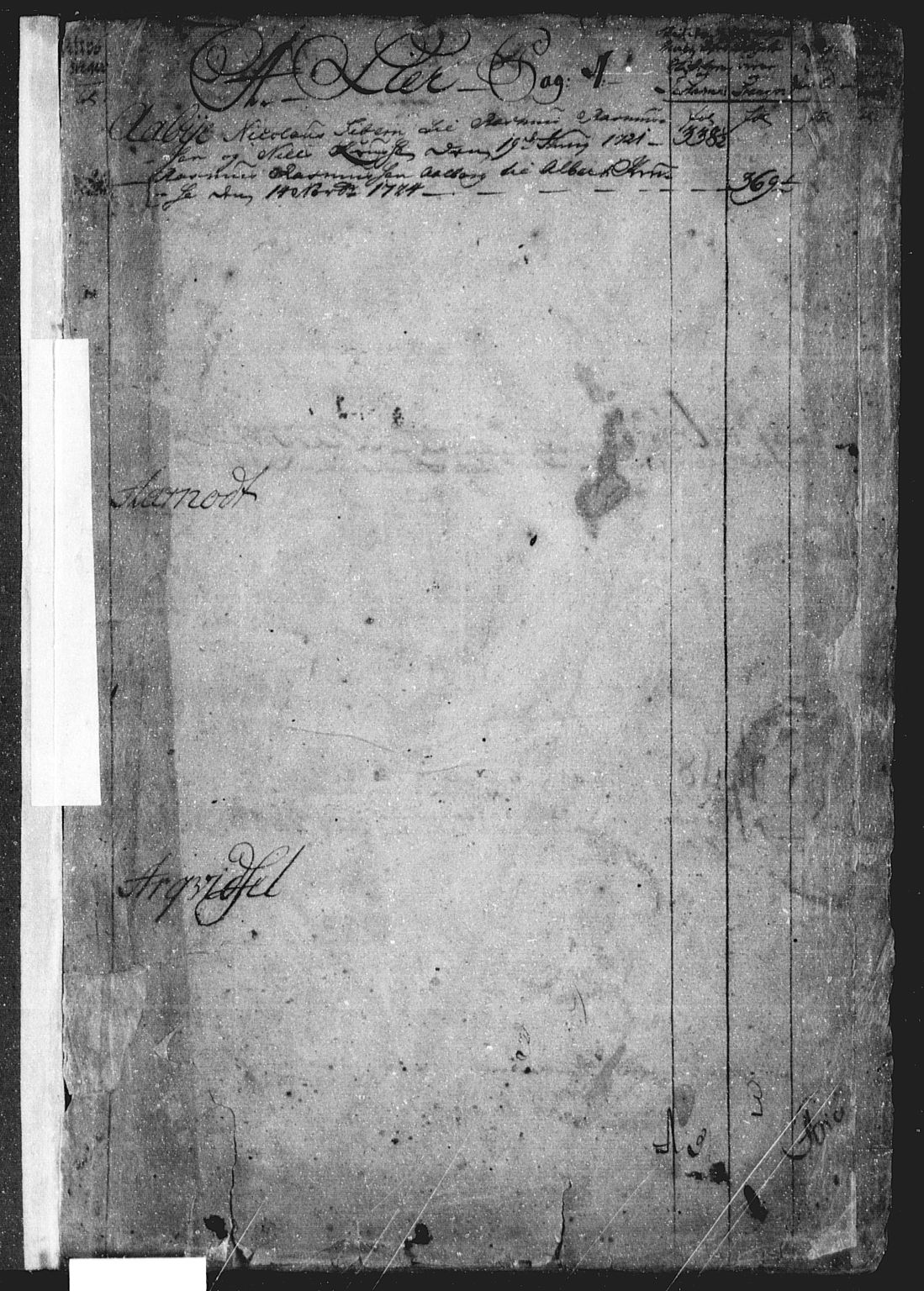 Lier, Røyken og Hurum sorenskriveri, SAKO/A-89/G/Gb/Gba/L0001: Mortgage register no. I 1, 1691-1725, p. 1