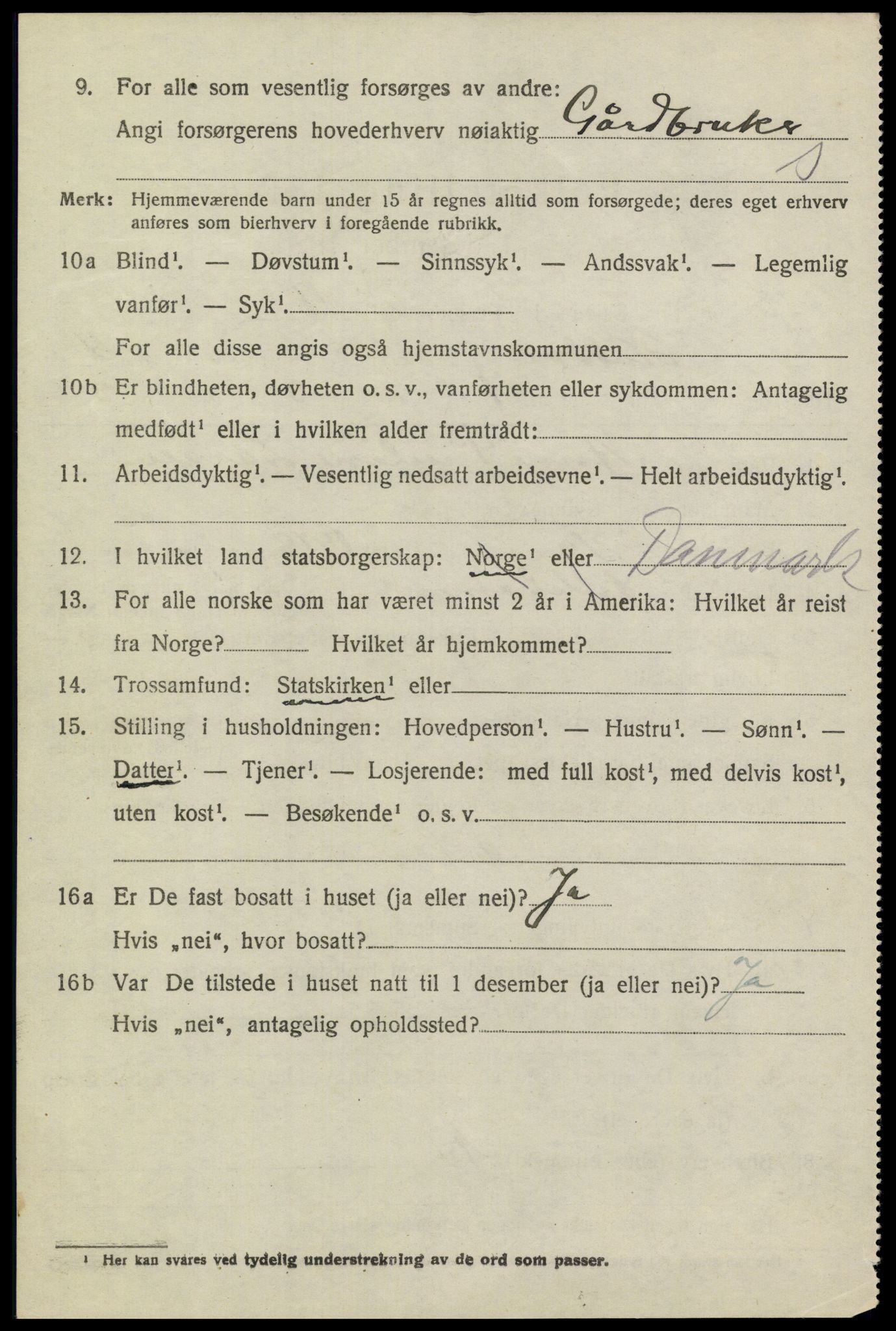 SAKO, 1920 census for Heddal, 1920, p. 4455