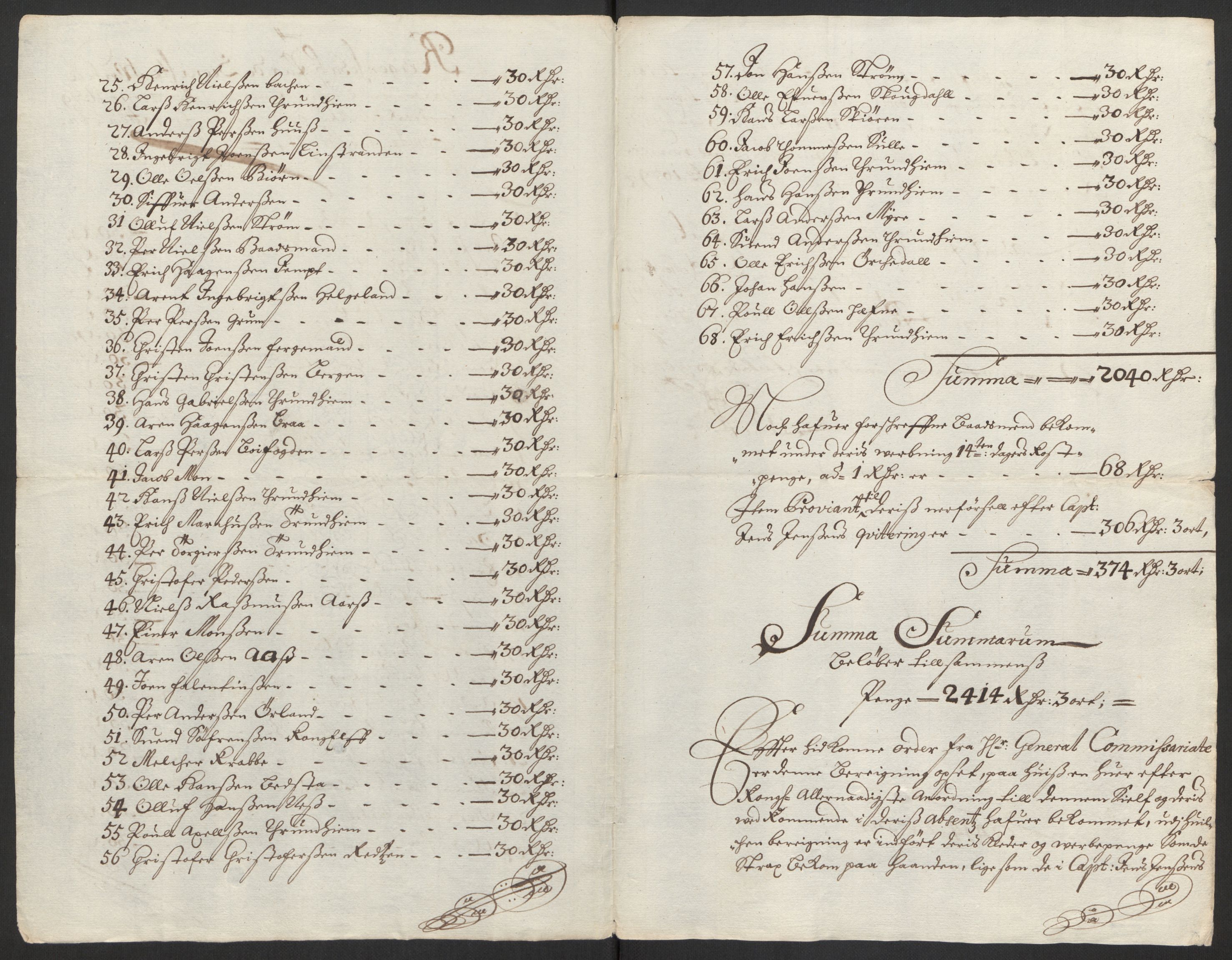 Rentekammeret inntil 1814, Reviderte regnskaper, Byregnskaper, AV/RA-EA-4066/R/Rs/L0504: [S1] Kontribusjonsregnskap, 1631-1684, p. 148