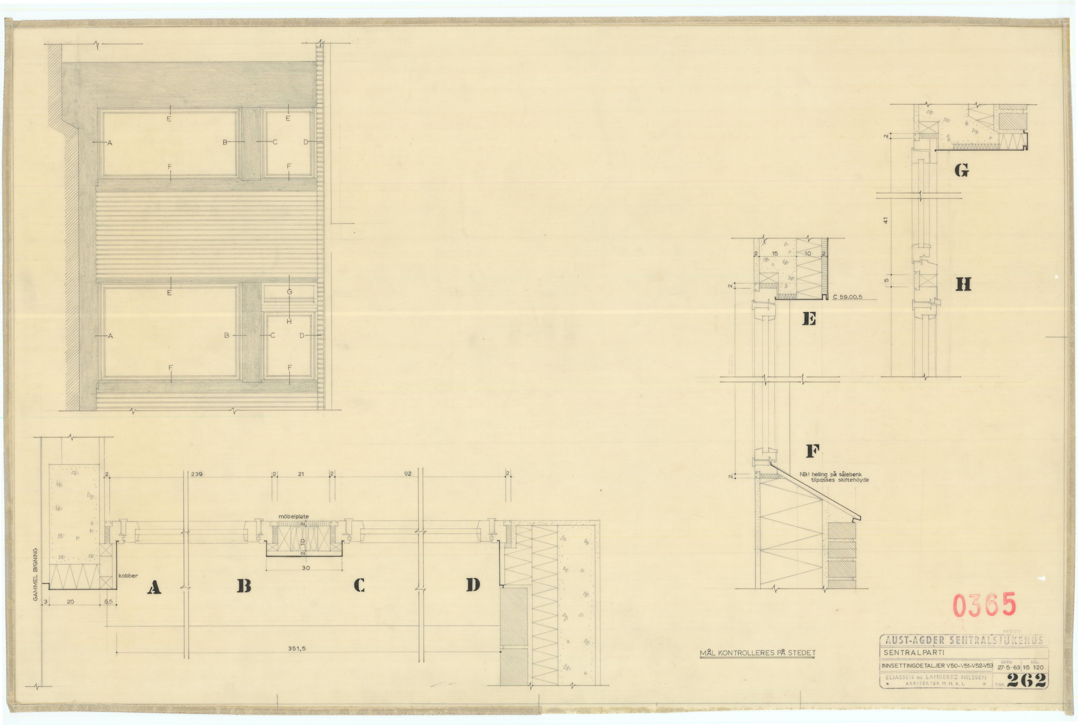 Eliassen og Lambertz-Nilssen Arkitekter, AAKS/PA-2983/T/T01/L0005: Tegningskogger 0365, 1960-1966, p. 11