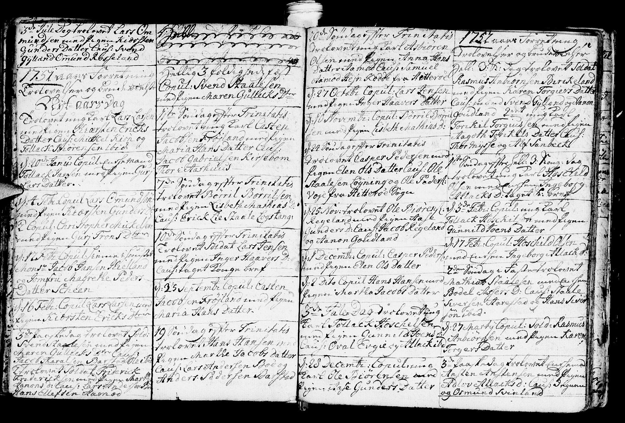 Sokndal sokneprestkontor, SAST/A-101808: Parish register (official) no. A 3, 1740-1806