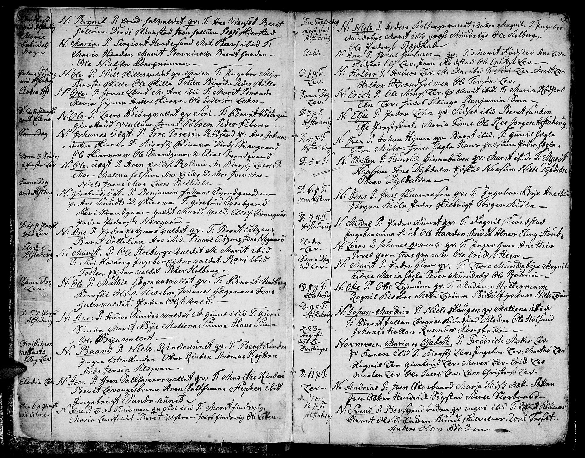 Ministerialprotokoller, klokkerbøker og fødselsregistre - Nord-Trøndelag, SAT/A-1458/717/L0142: Parish register (official) no. 717A02 /1, 1783-1809, p. 3