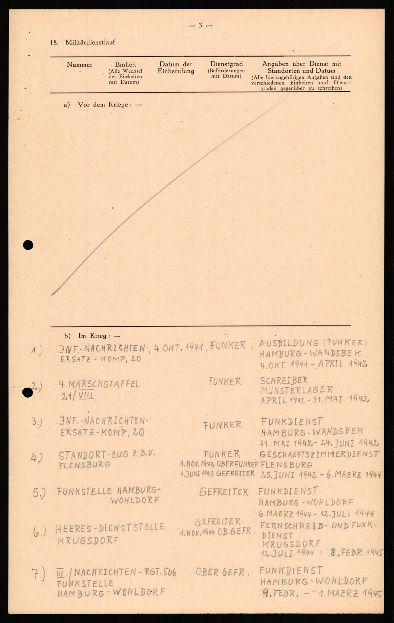 Forsvaret, Forsvarets overkommando II, AV/RA-RAFA-3915/D/Db/L0021: CI Questionaires. Tyske okkupasjonsstyrker i Norge. Tyskere., 1945-1946, p. 242