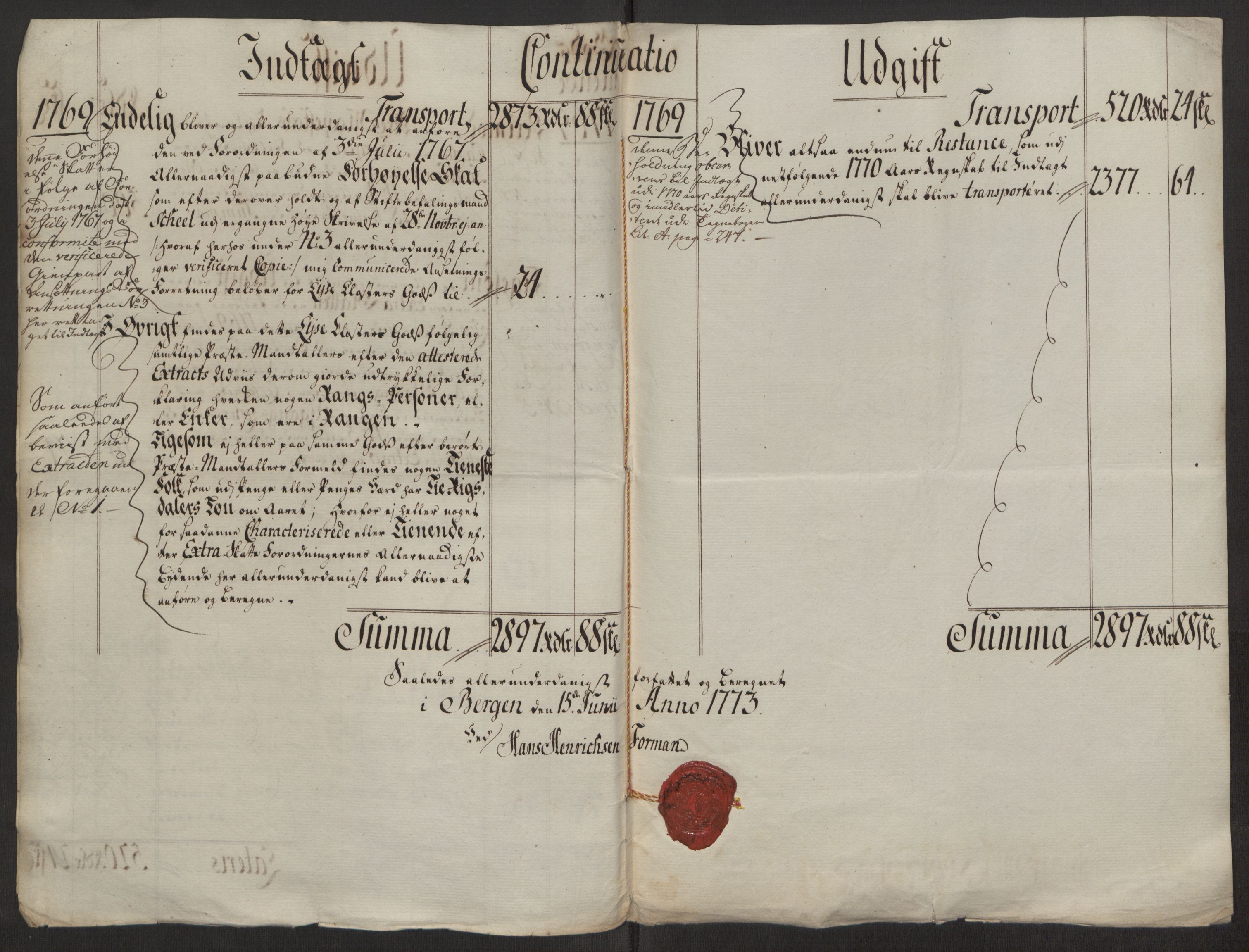 Rentekammeret inntil 1814, Reviderte regnskaper, Fogderegnskap, AV/RA-EA-4092/R50/L3180: Ekstraskatten Lyse kloster, 1762-1783, p. 211