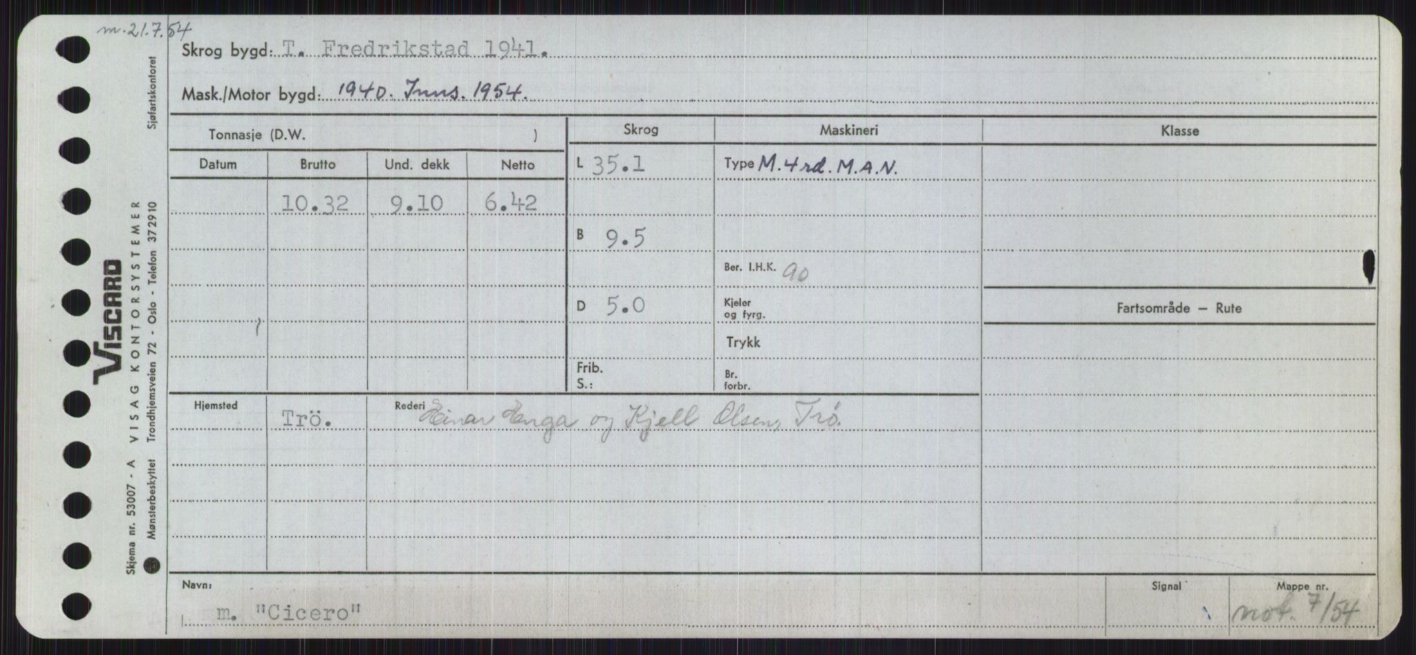 Sjøfartsdirektoratet med forløpere, Skipsmålingen, RA/S-1627/H/Ha/L0001/0002: Fartøy, A-Eig / Fartøy Bjør-Eig, p. 651