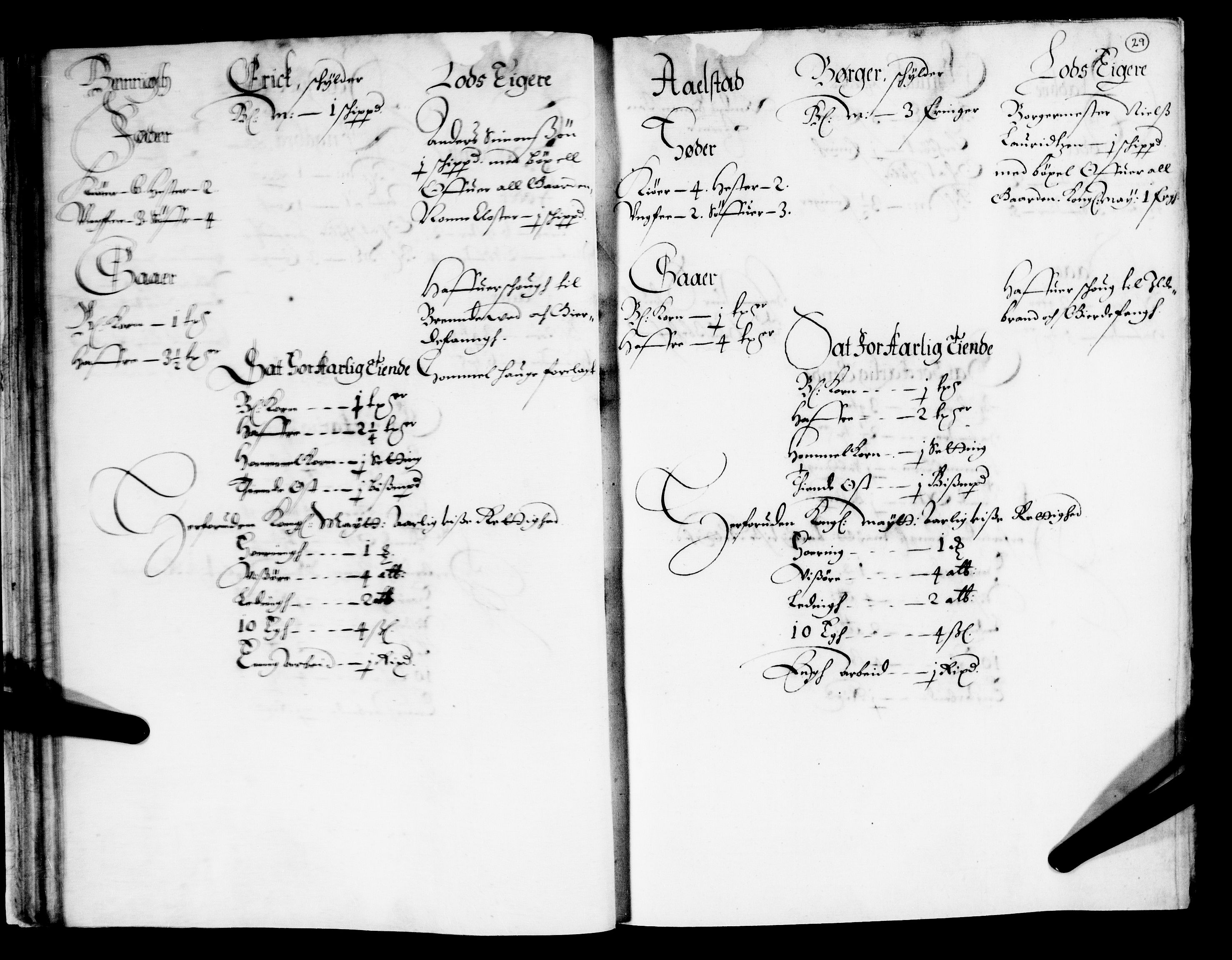 Rentekammeret inntil 1814, Realistisk ordnet avdeling, AV/RA-EA-4070/N/Nb/Nba/L0009: Øvre Romerike fogderi, 1. del, 1665, p. 28b-29a