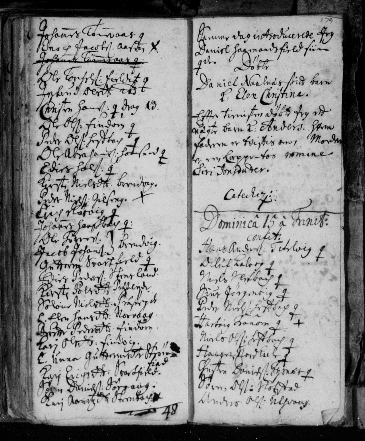 Ministerialprotokoller, klokkerbøker og fødselsregistre - Nordland, AV/SAT-A-1459/859/L0840: Parish register (official) no. 859A00, 1708-1738, p. 179