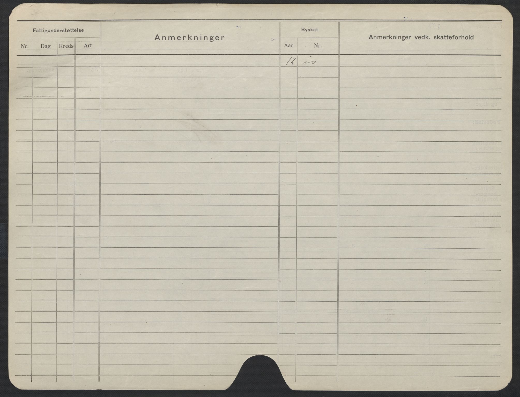 Oslo folkeregister, Registerkort, AV/SAO-A-11715/F/Fa/Fac/L0013: Kvinner, 1906-1914, p. 1126b