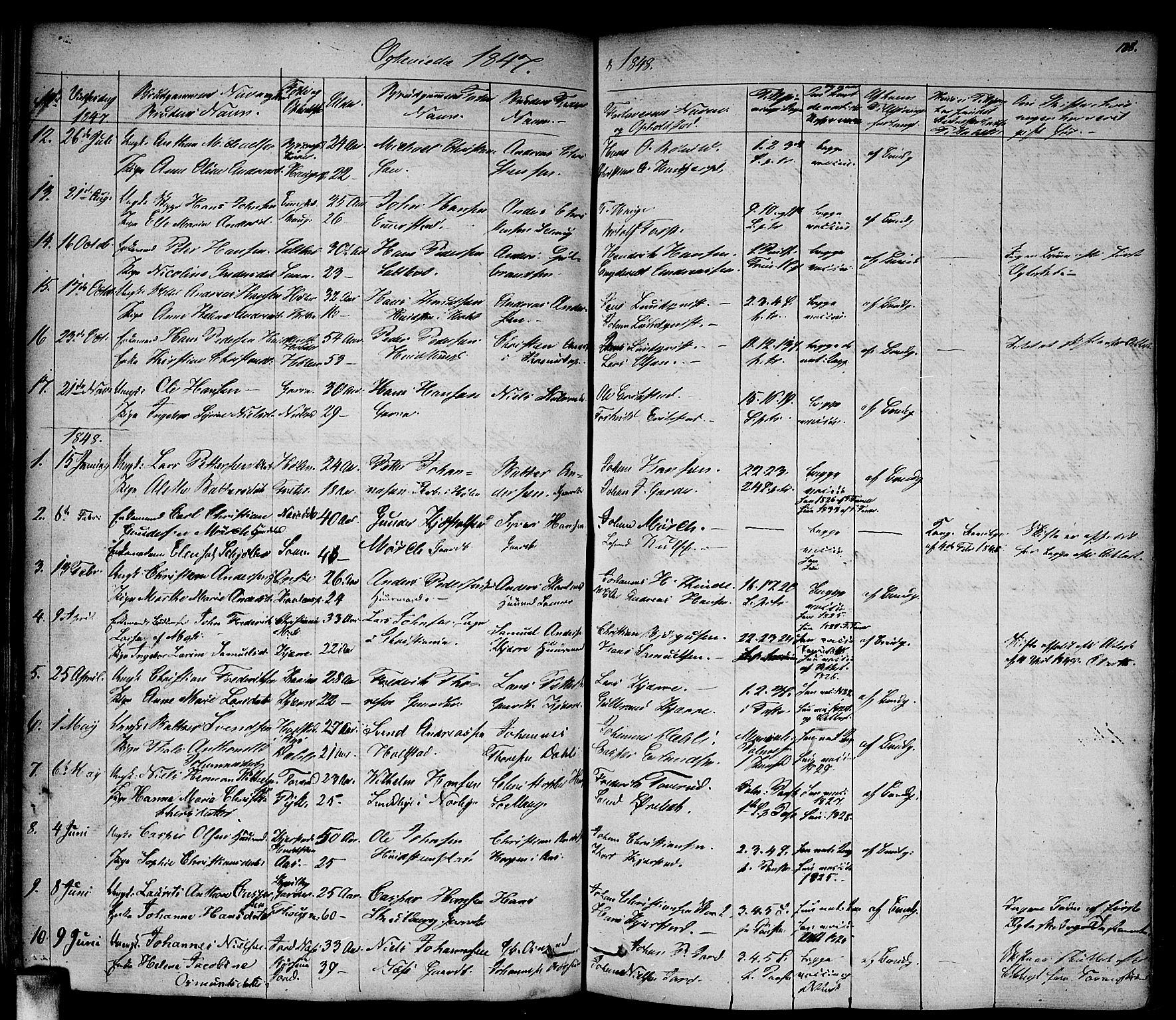 Vestby prestekontor Kirkebøker, SAO/A-10893/F/Fa/L0006: Parish register (official) no. I 6, 1827-1849, p. 188