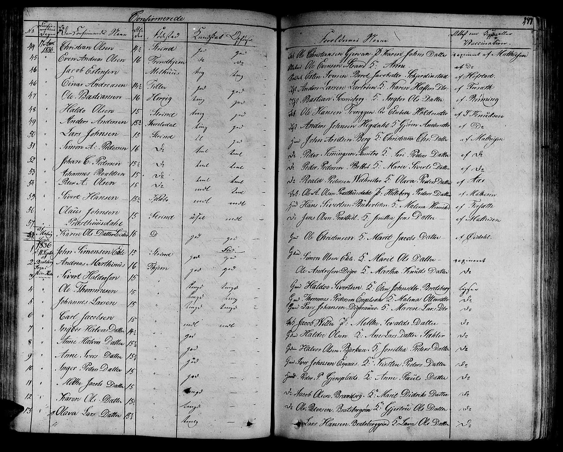 Ministerialprotokoller, klokkerbøker og fødselsregistre - Sør-Trøndelag, AV/SAT-A-1456/606/L0286: Parish register (official) no. 606A04 /1, 1823-1840, p. 297