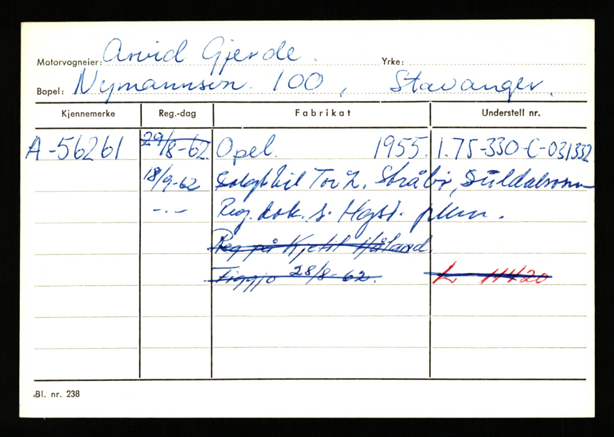 Stavanger trafikkstasjon, SAST/A-101942/0/G/L0007: Registreringsnummer: 49019 - 67460, 1930-1971, p. 1749