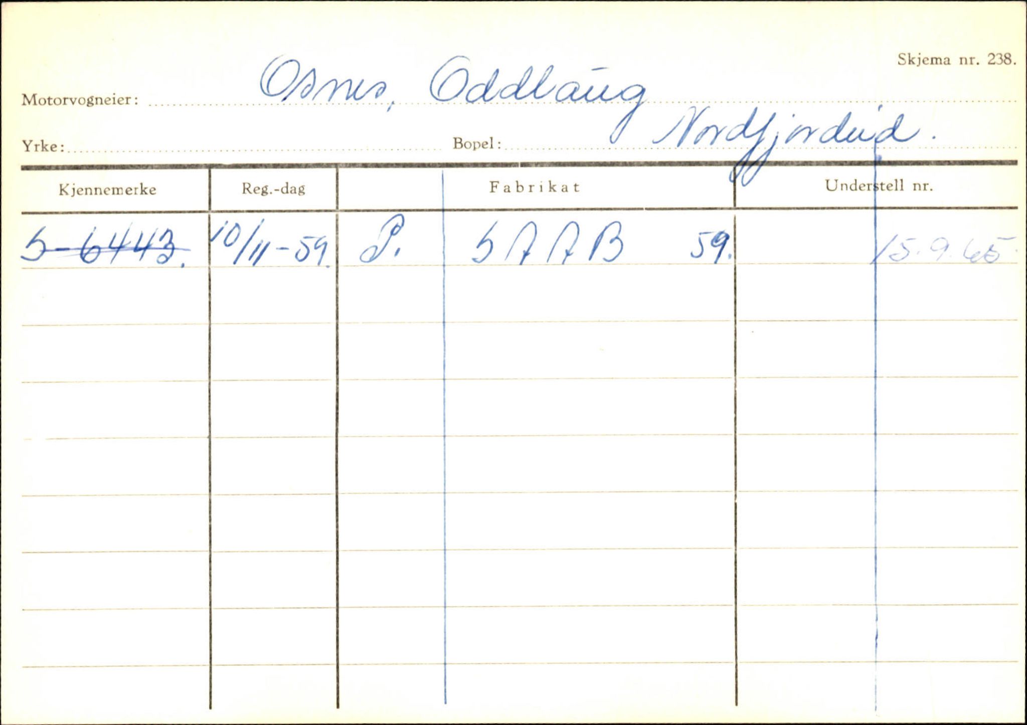 Statens vegvesen, Sogn og Fjordane vegkontor, AV/SAB-A-5301/4/F/L0129: Eigarregistrer Eid A-S, 1945-1975, p. 2106