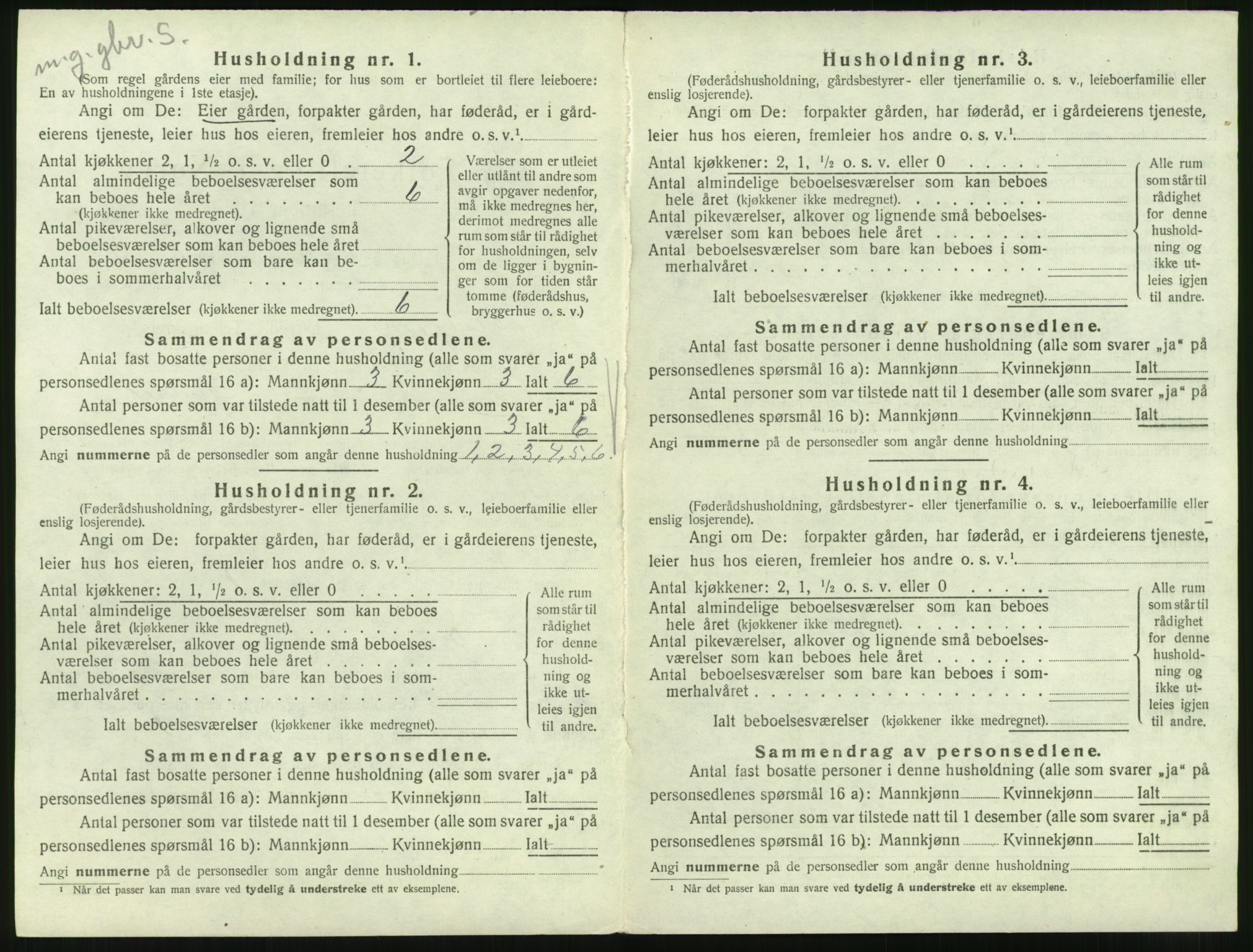 SAT, 1920 census for Valsøyfjord, 1920, p. 136