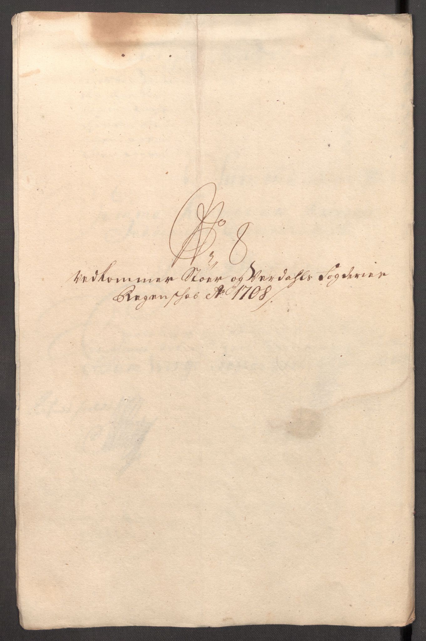 Rentekammeret inntil 1814, Reviderte regnskaper, Fogderegnskap, RA/EA-4092/R62/L4198: Fogderegnskap Stjørdal og Verdal, 1708, p. 143