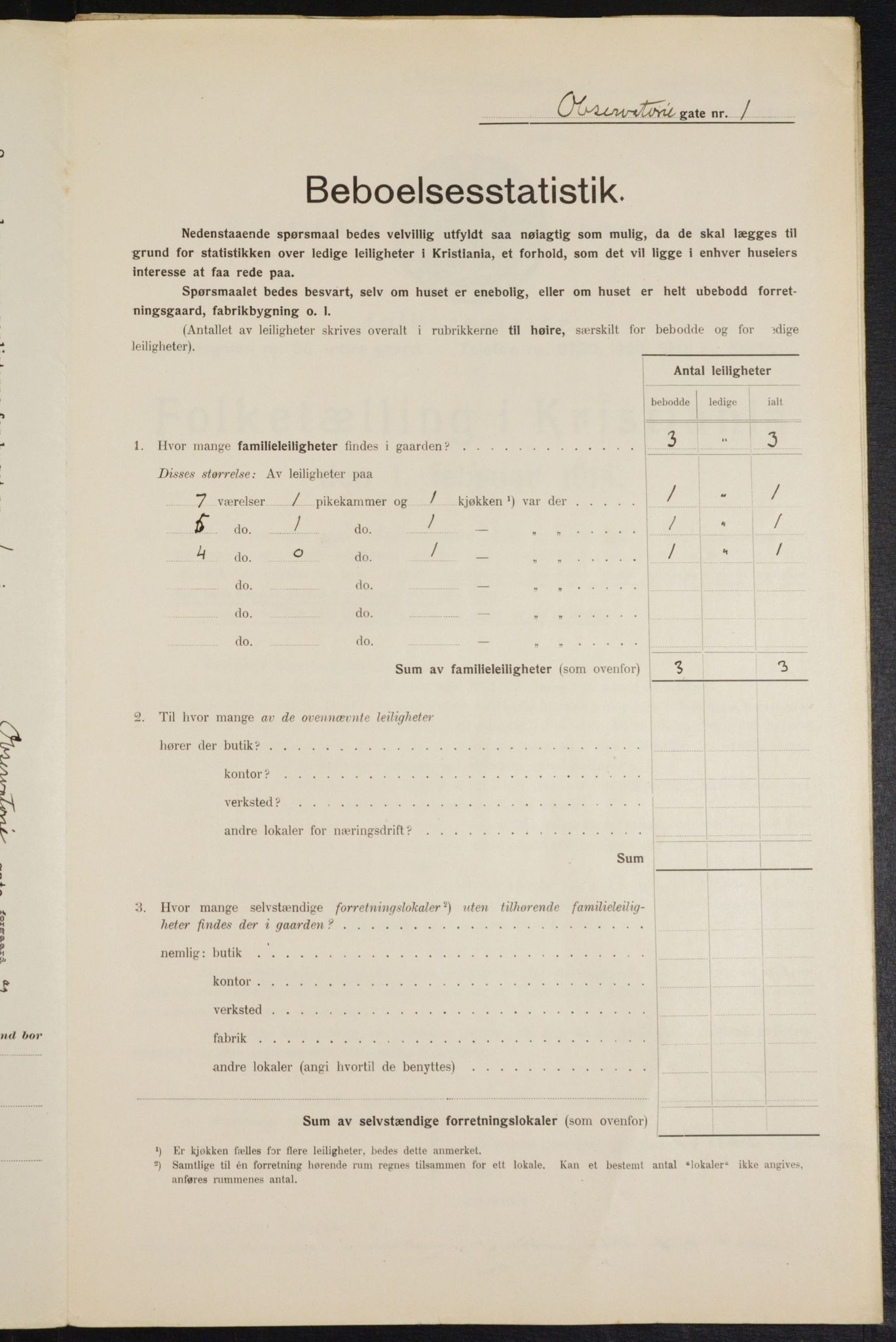 OBA, Municipal Census 1914 for Kristiania, 1914, p. 74141