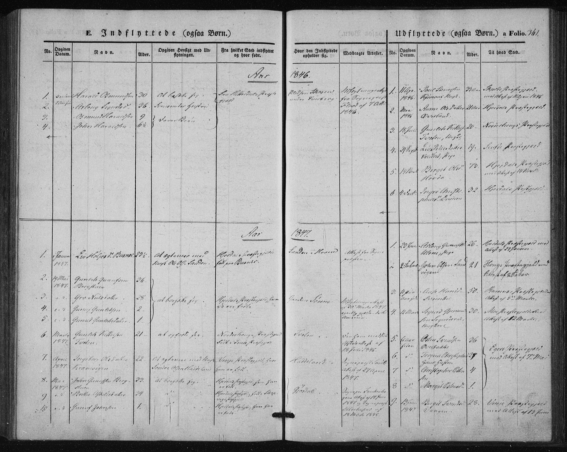 Tinn kirkebøker, SAKO/A-308/F/Fa/L0005: Parish register (official) no. I 5, 1844-1856, p. 361