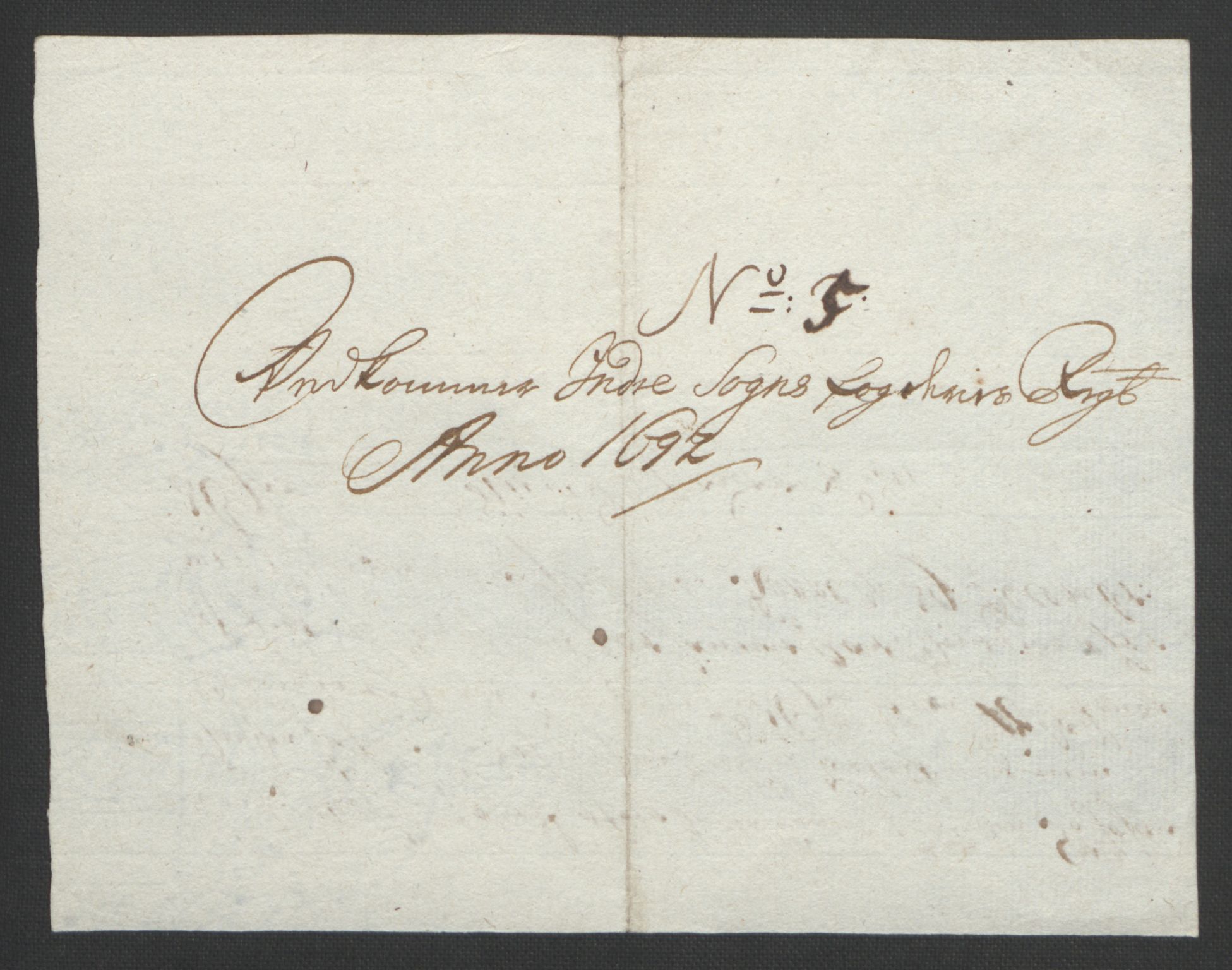 Rentekammeret inntil 1814, Reviderte regnskaper, Fogderegnskap, AV/RA-EA-4092/R52/L3306: Fogderegnskap Sogn, 1691-1692, p. 251