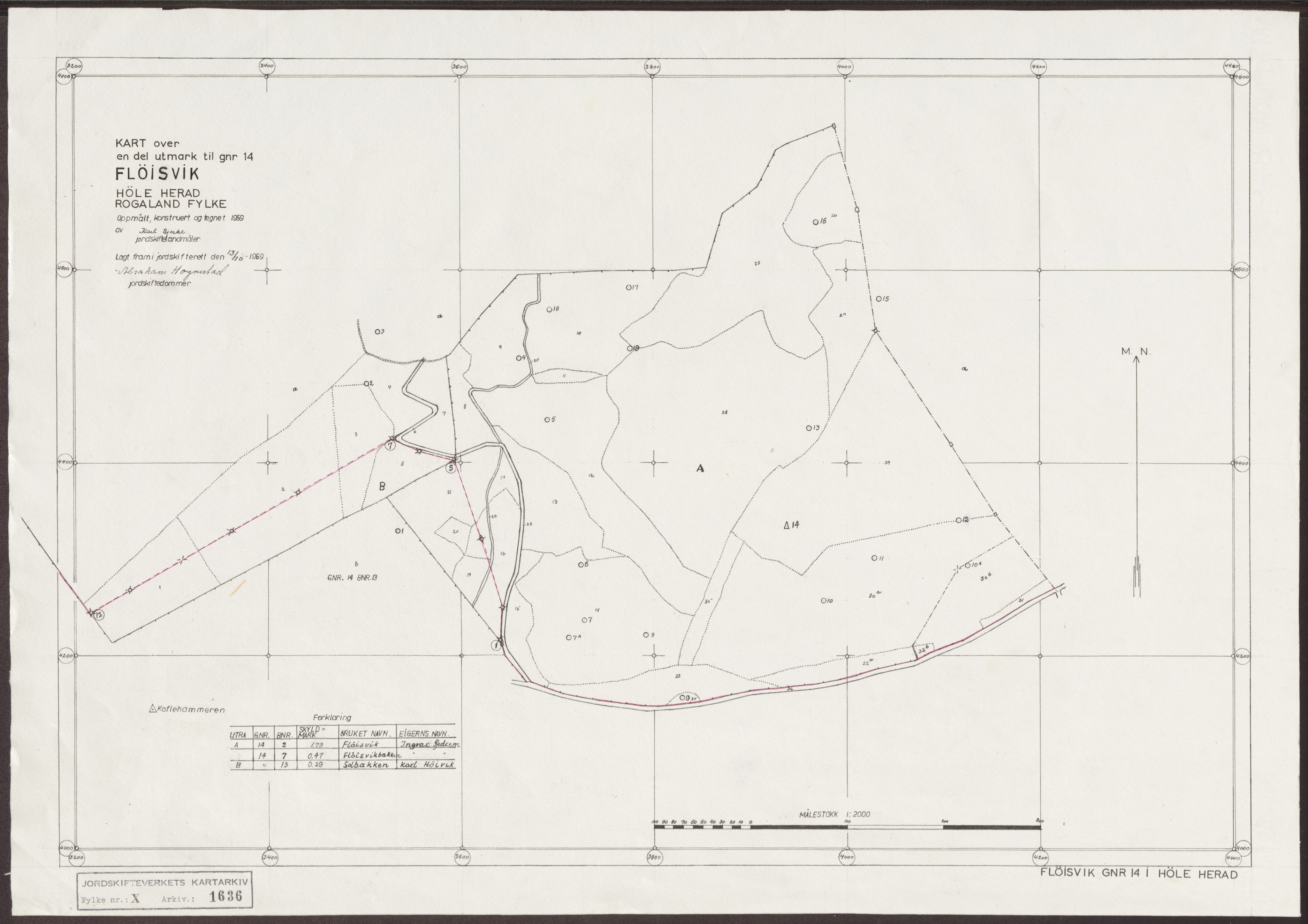 Jordskifteverkets kartarkiv, AV/RA-S-3929/T, 1859-1988, p. 2020