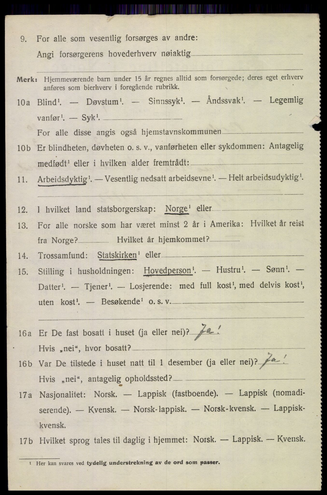 SAT, 1920 census for Bodin, 1920, p. 7571