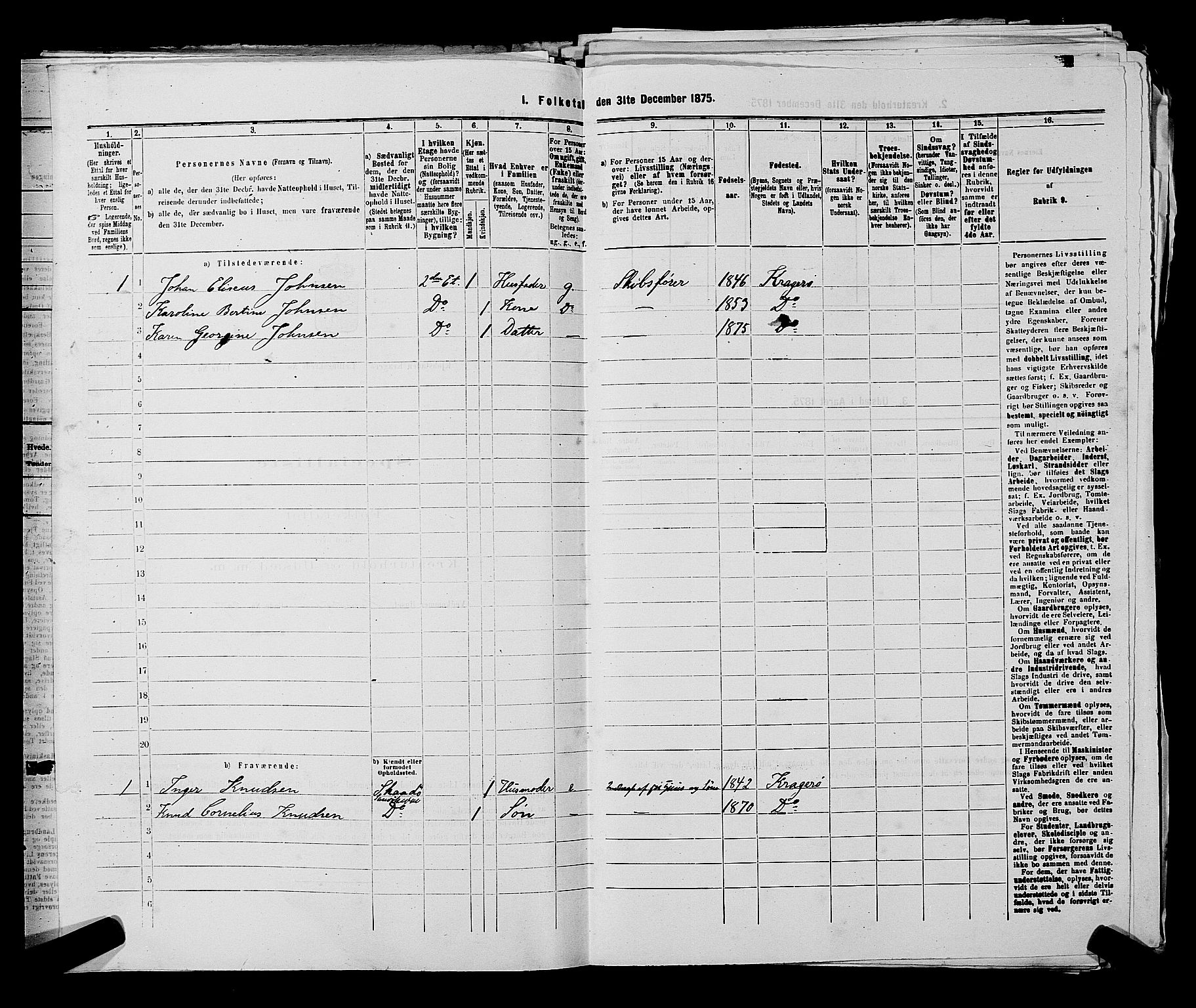 SAKO, 1875 census for 0801P Kragerø, 1875, p. 502