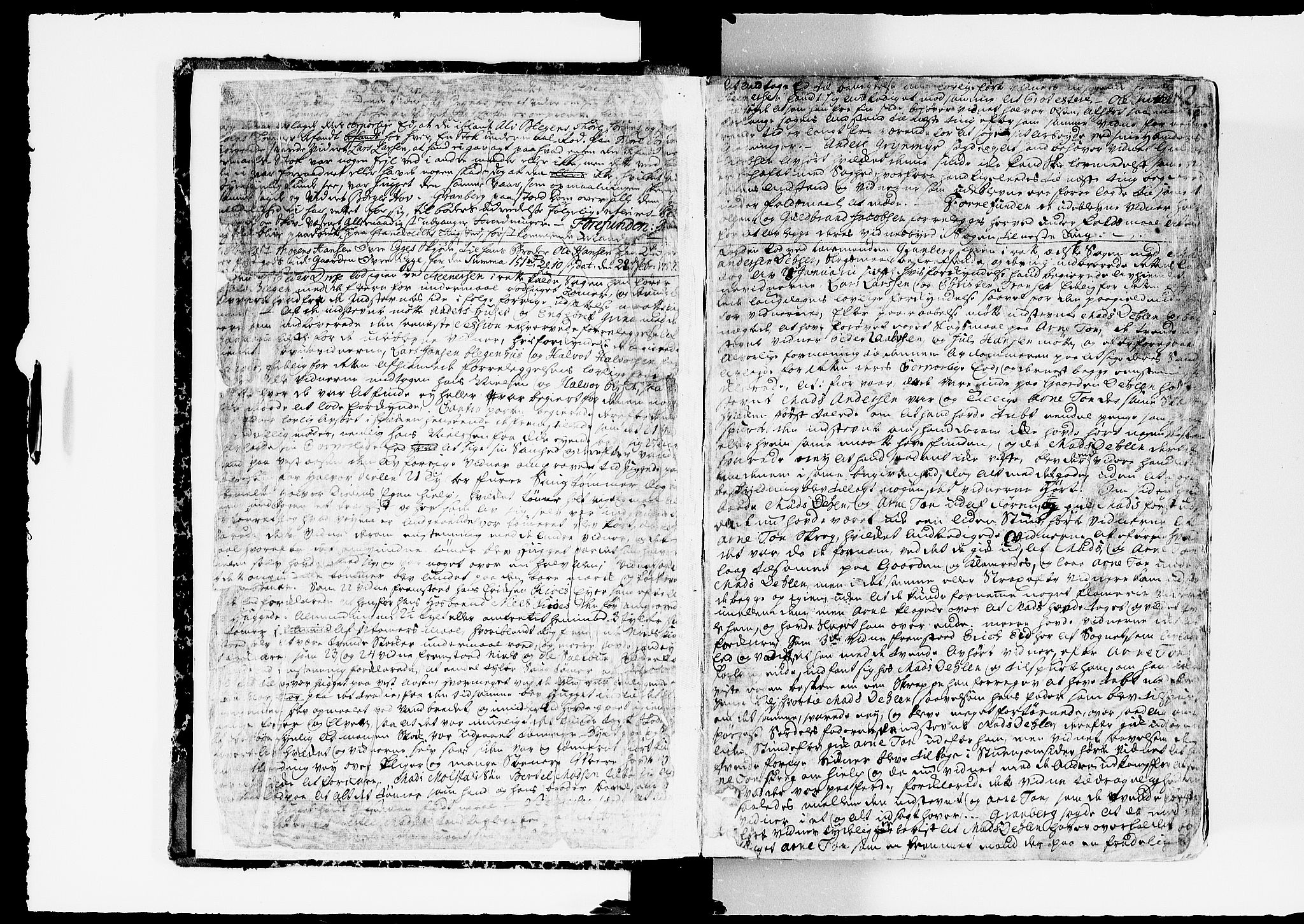 Hadeland, Land og Valdres sorenskriveri, SAH/TING-028/G/Gb/L0059: Tingbok, 1757-1760, p. 1b-2a
