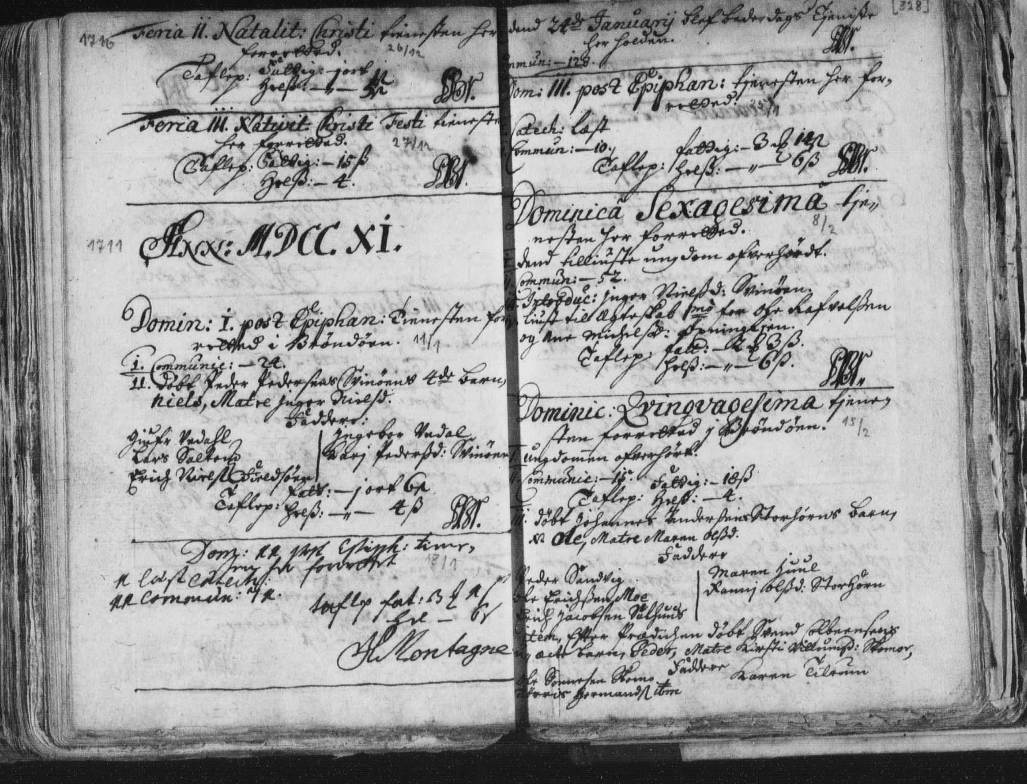 Ministerialprotokoller, klokkerbøker og fødselsregistre - Nordland, SAT/A-1459/813/L0192: Parish register (official) no. 813A02, 1677-1718, p. 328