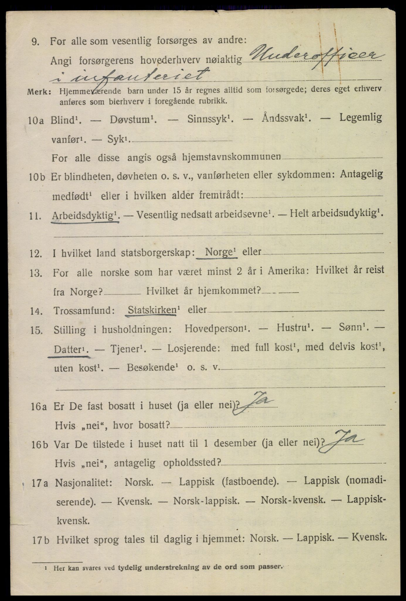 SAT, 1920 census for Bodin, 1920, p. 5835