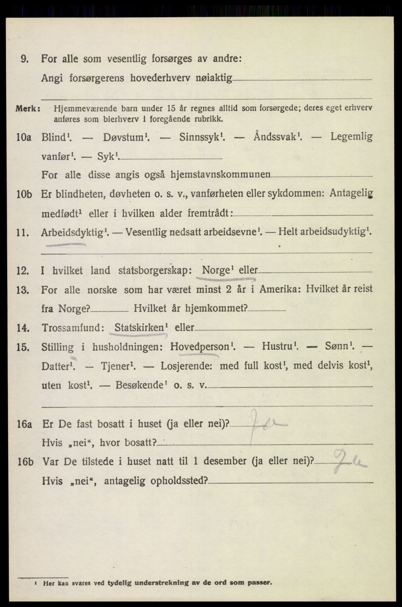 SAH, 1920 census for Stange, 1920, p. 17838