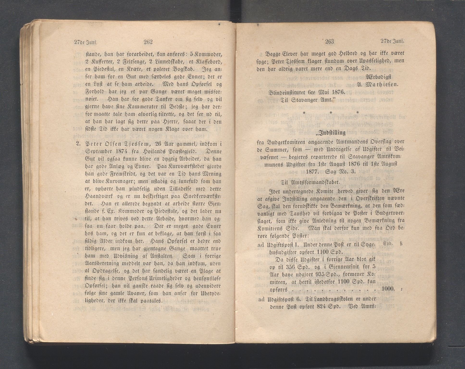 Rogaland fylkeskommune - Fylkesrådmannen , IKAR/A-900/A, 1876-1877, p. 138