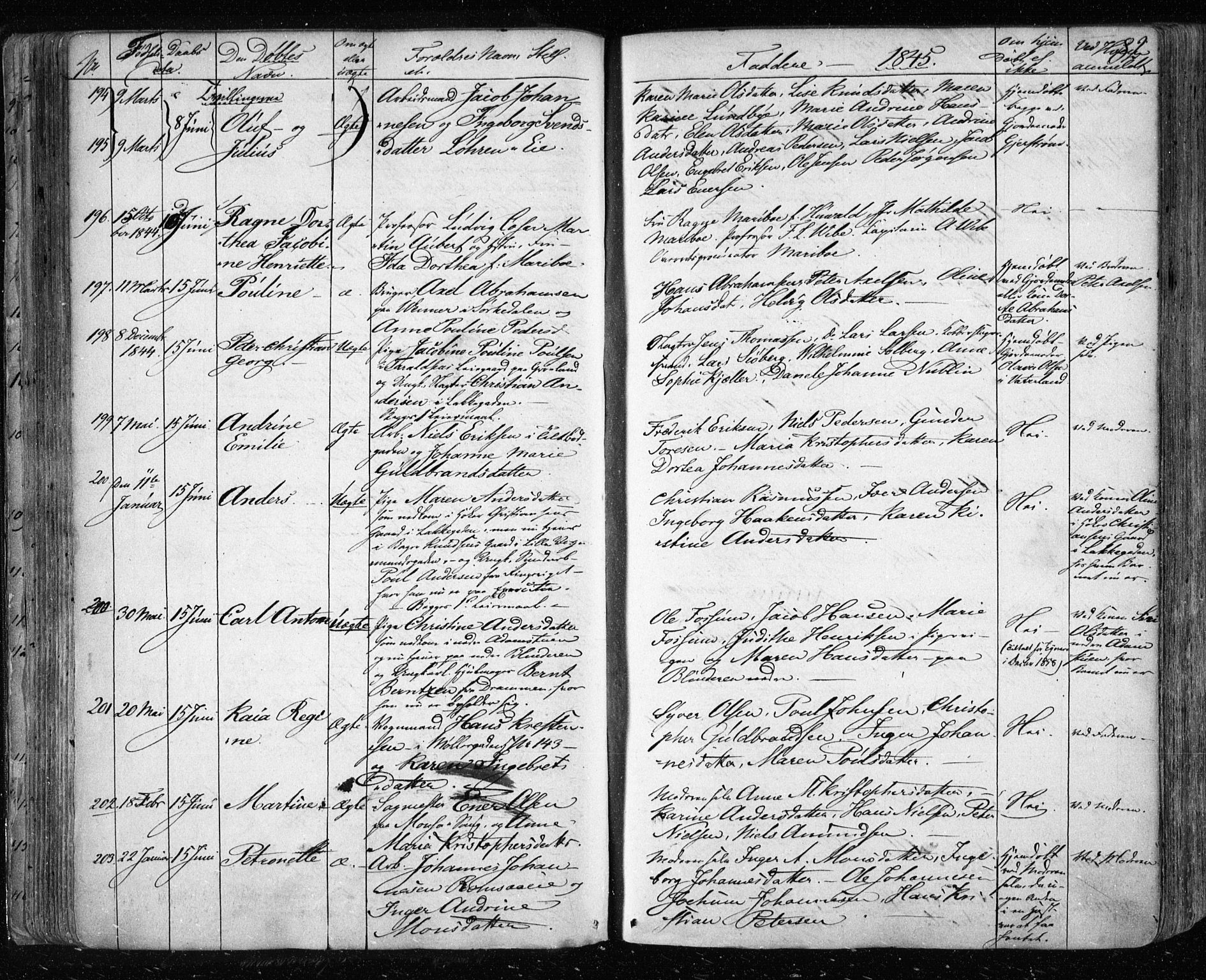 Aker prestekontor kirkebøker, SAO/A-10861/F/L0019: Parish register (official) no. 19, 1842-1852, p. 82