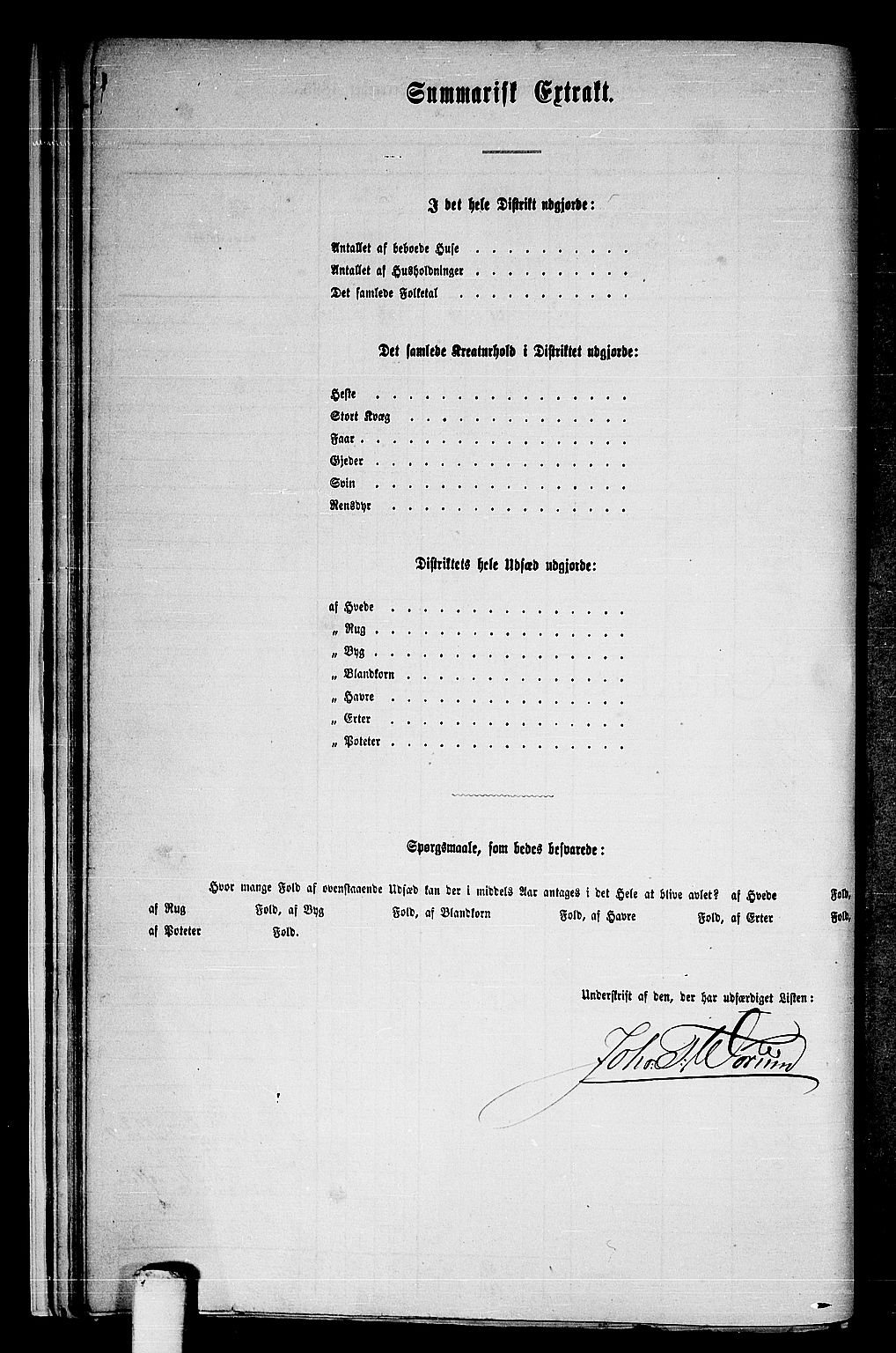 RA, 1865 census for Ytterøy, 1865, p. 22