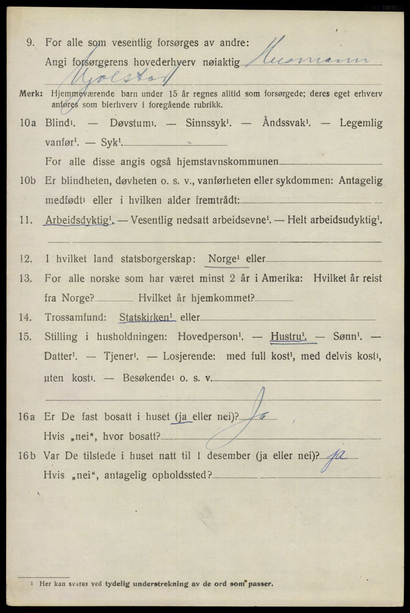 SAO, 1920 census for Ås, 1920, p. 5815